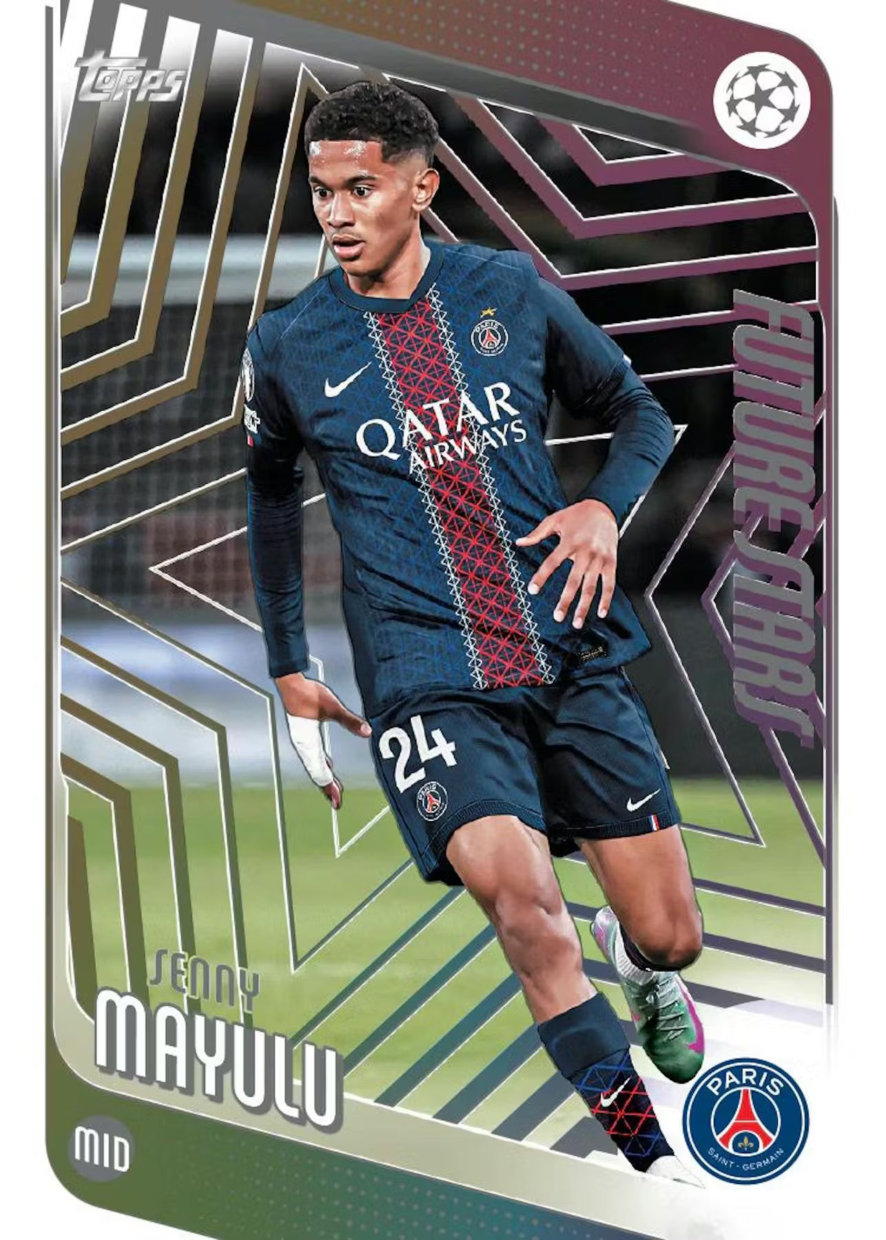 2025/26 Topps UEFA Club Competitions Soccer Hobby Box