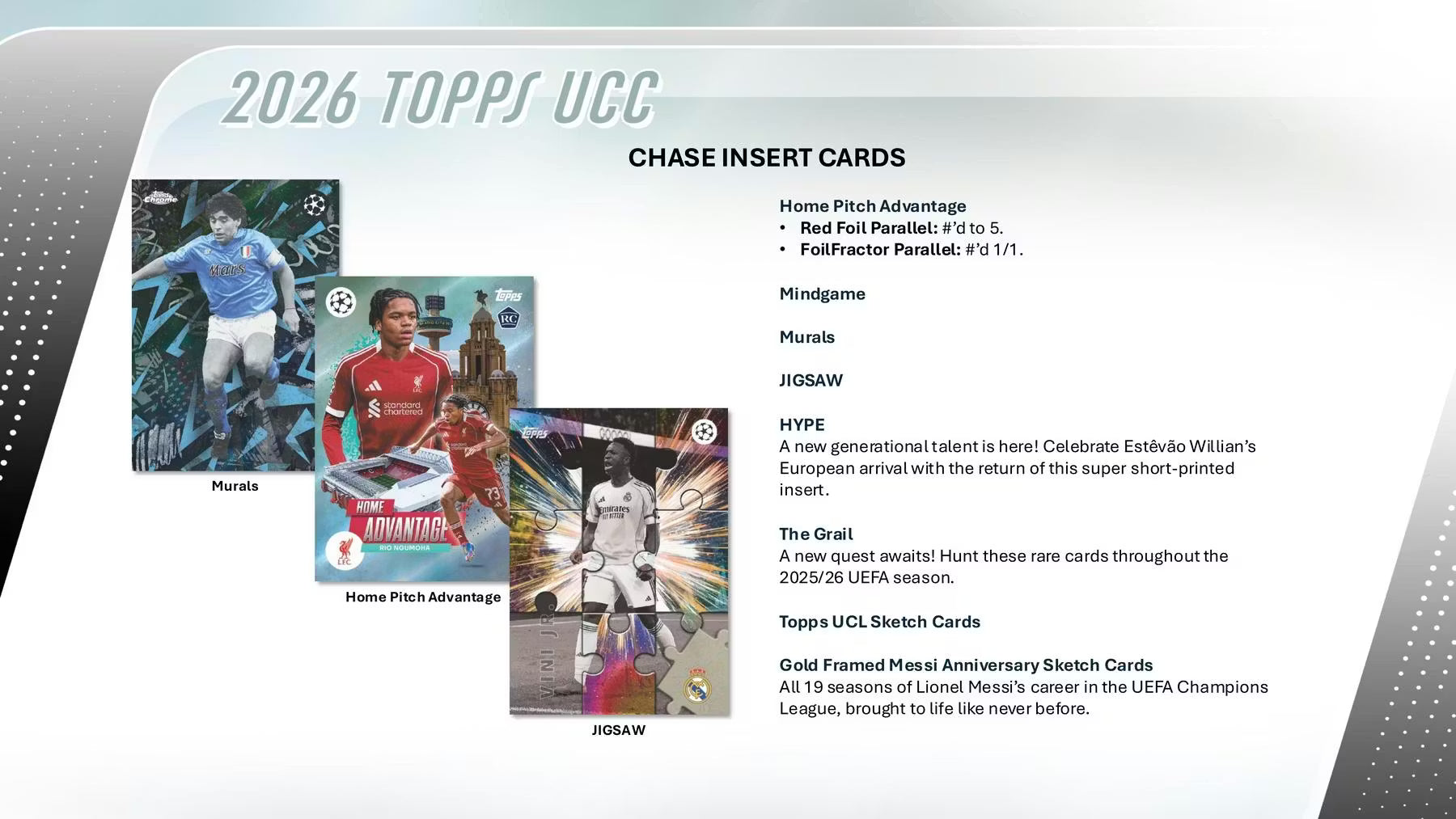 2025/26 Topps UEFA Club Competitions Soccer Hobby Box
