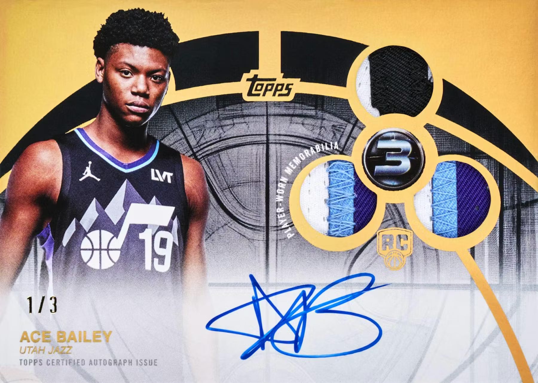 2025/26 Topps Three Basketball Hobby Box