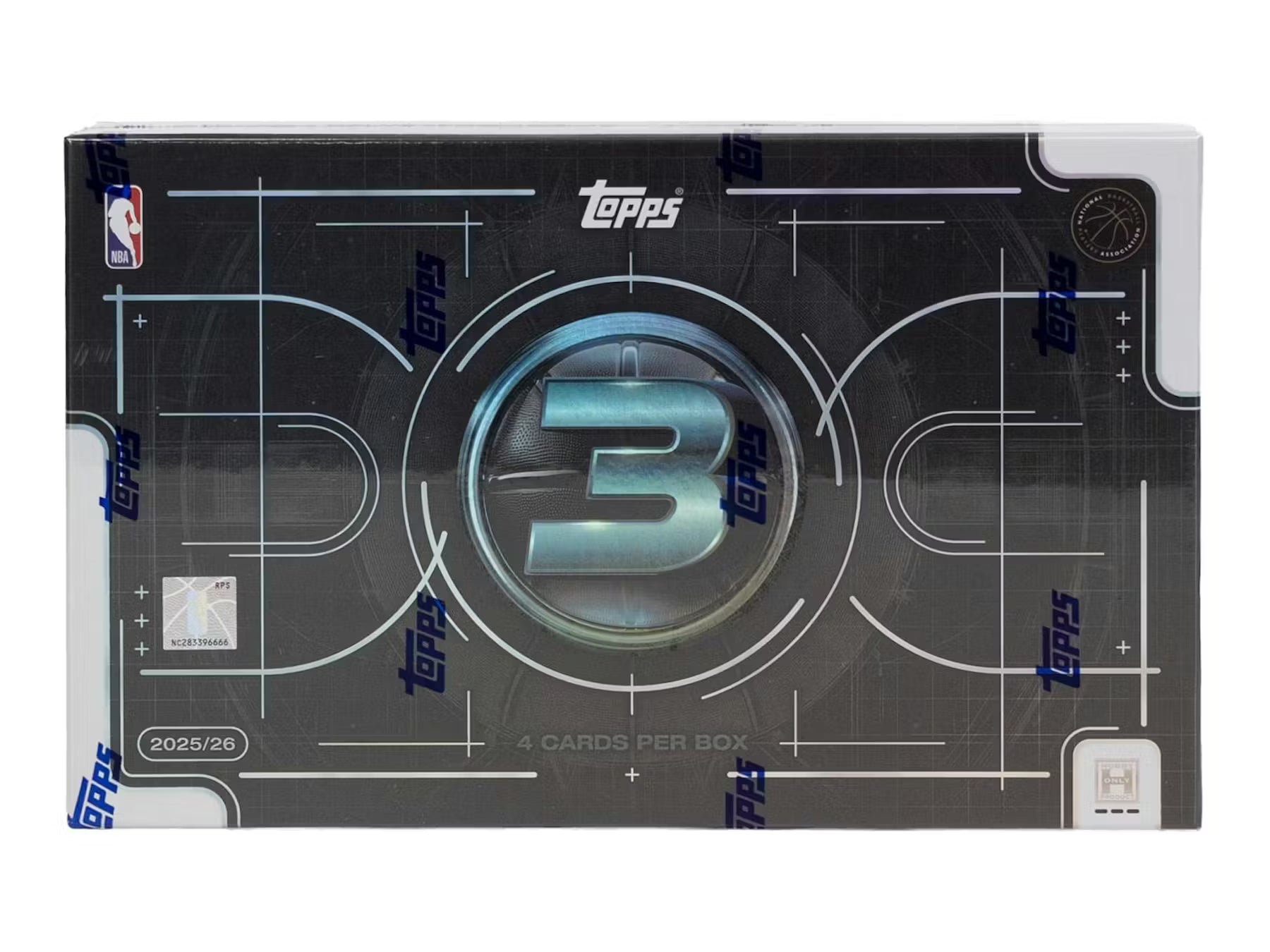 2025/26 Topps Three Basketball Hobby Box