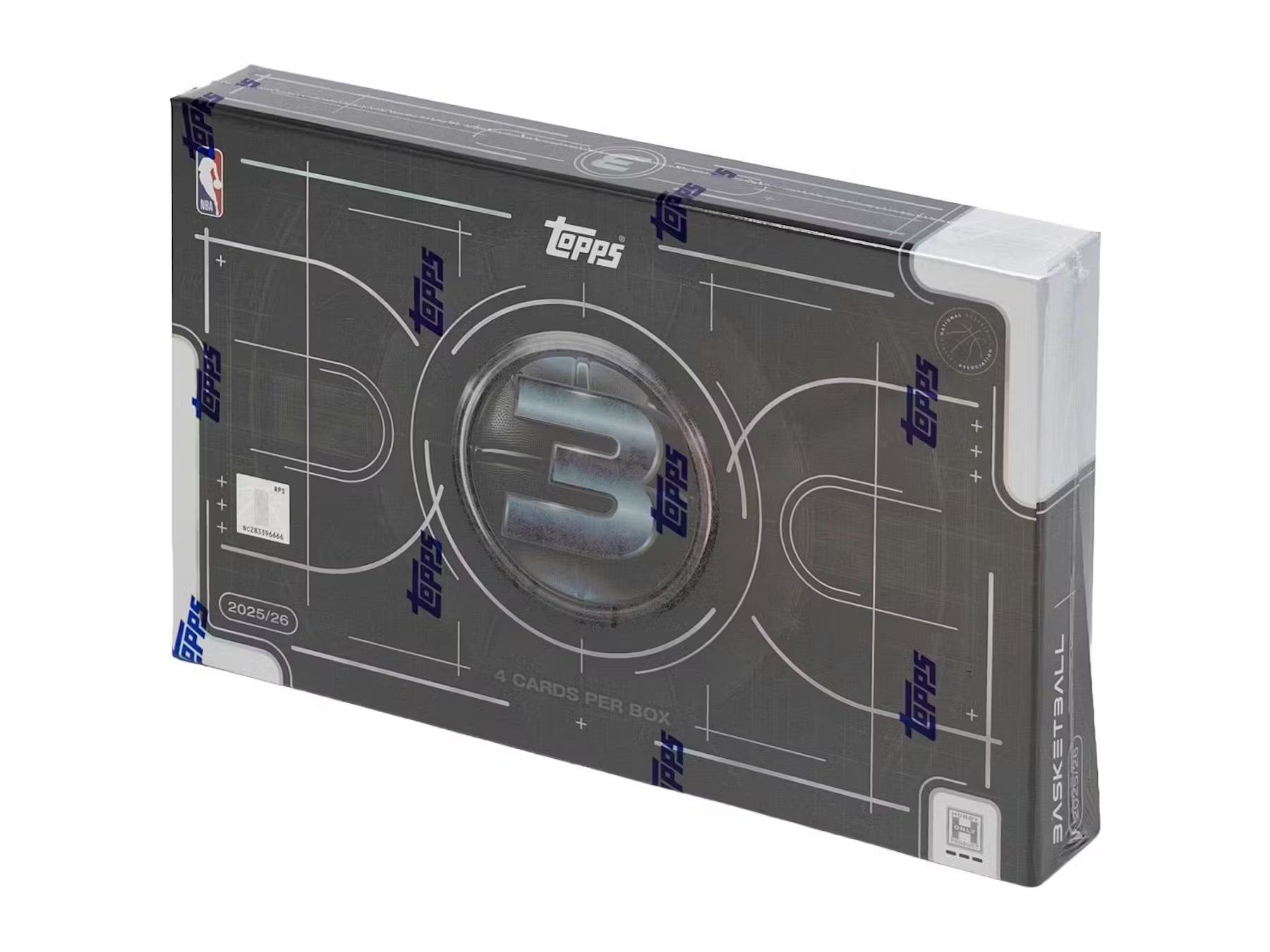 2025/26 Topps Three Basketball Hobby Box