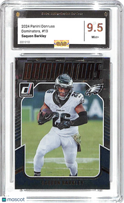 2024 Panini Donruss Saquon Barkley Dominators #13 GAS 9.5 Philadelphia Eagles