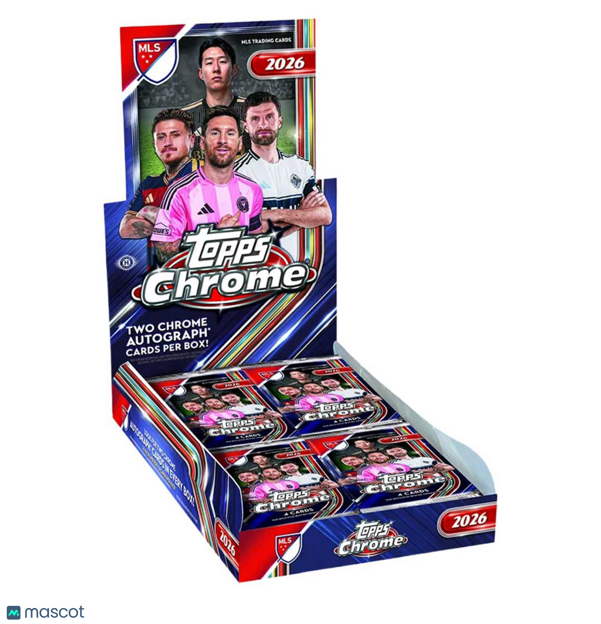 Topps 2026 Chrome MLS Soccer Hobby Box
