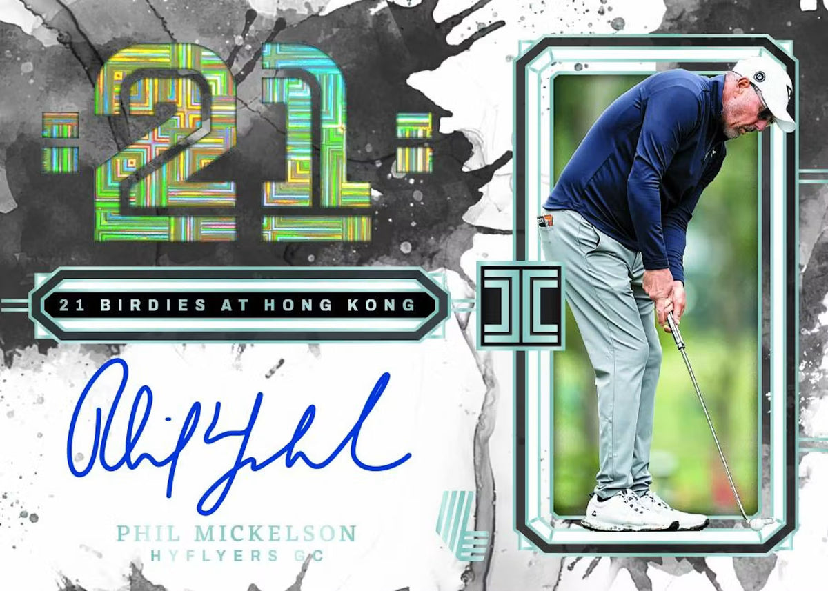 2025 Panini Impeccable LIV Golf Hobby Box