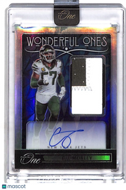2024 Panini One Wonderful Ones C.J. Mosley /99 Patch Autograph #370 Jets