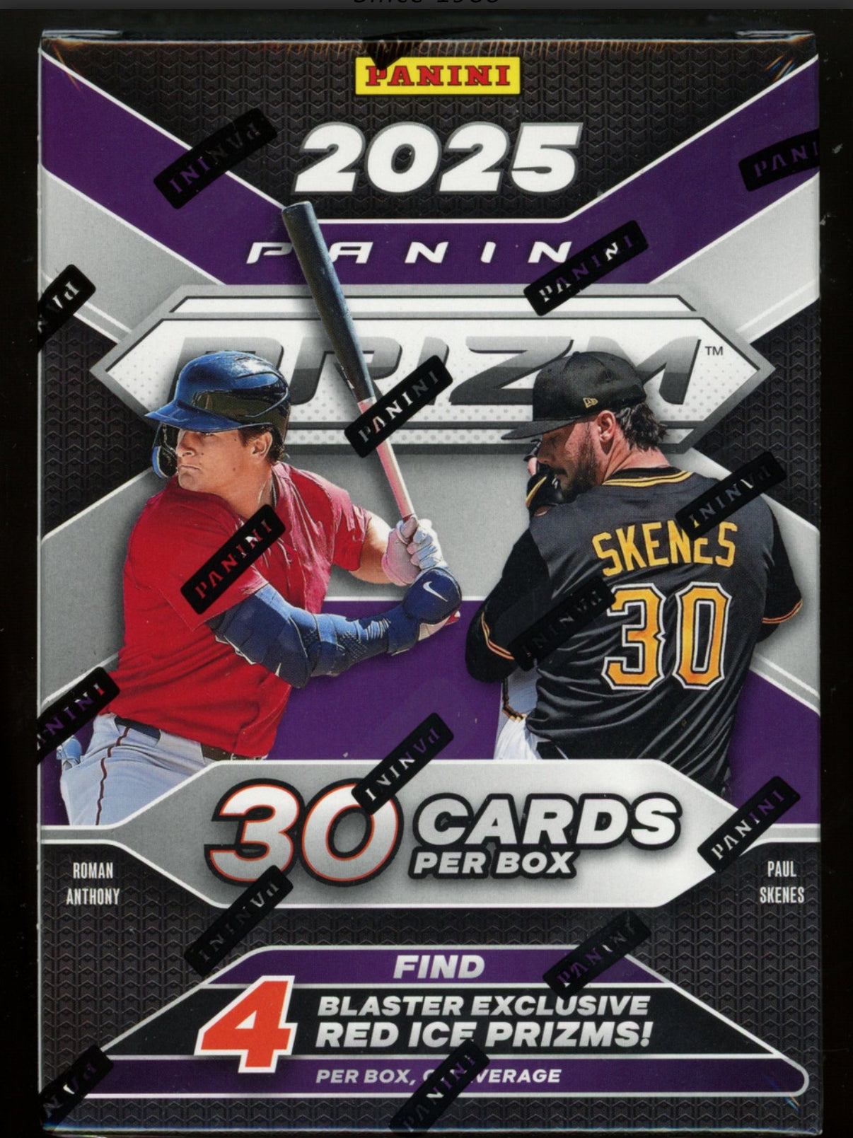 2025 Panini Prizm Baseball 6-Pack Blaster Box Red Ice