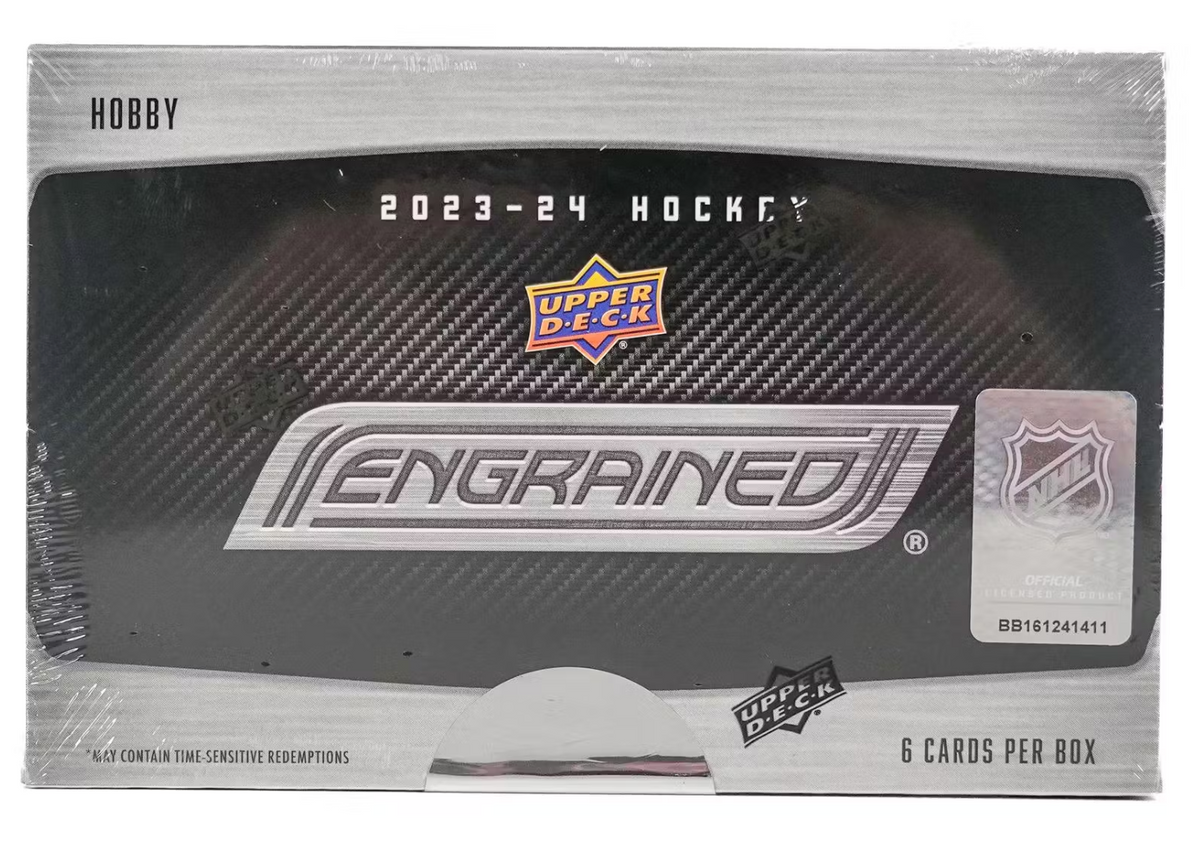 2023/24 Upper Deck Engrained Hockey Hobby Box