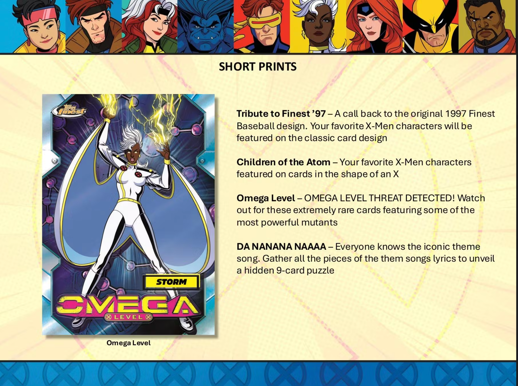 2025 Topps Finest X-Men Hobby Box