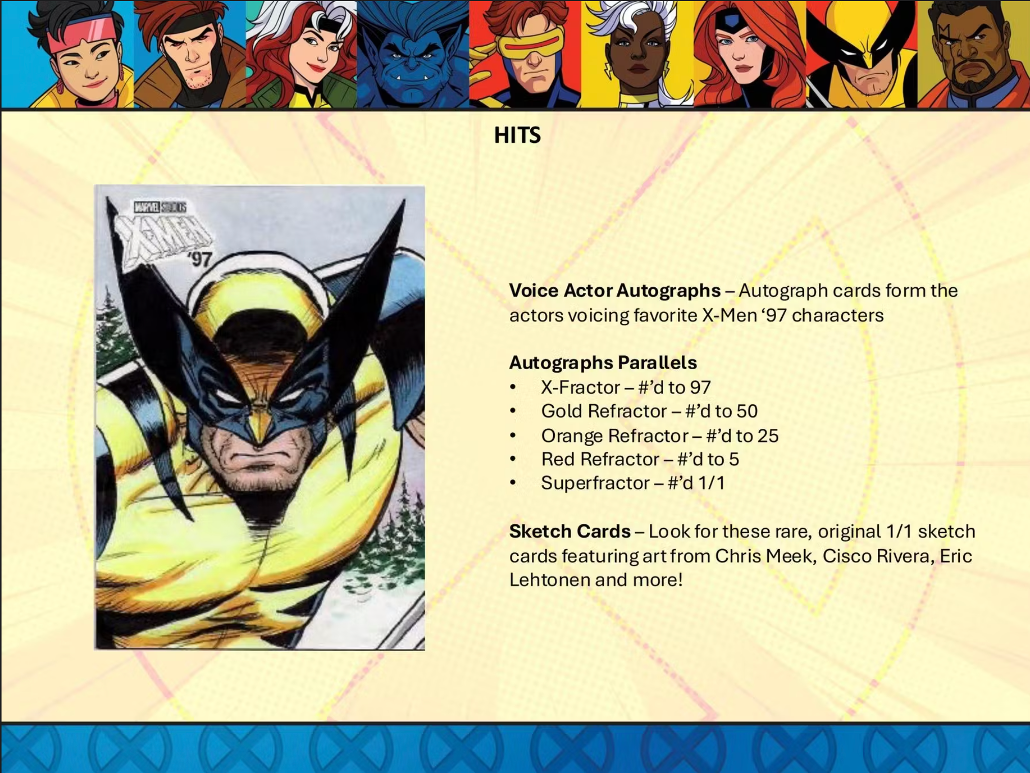 2025 Topps Finest X-Men Hobby Box