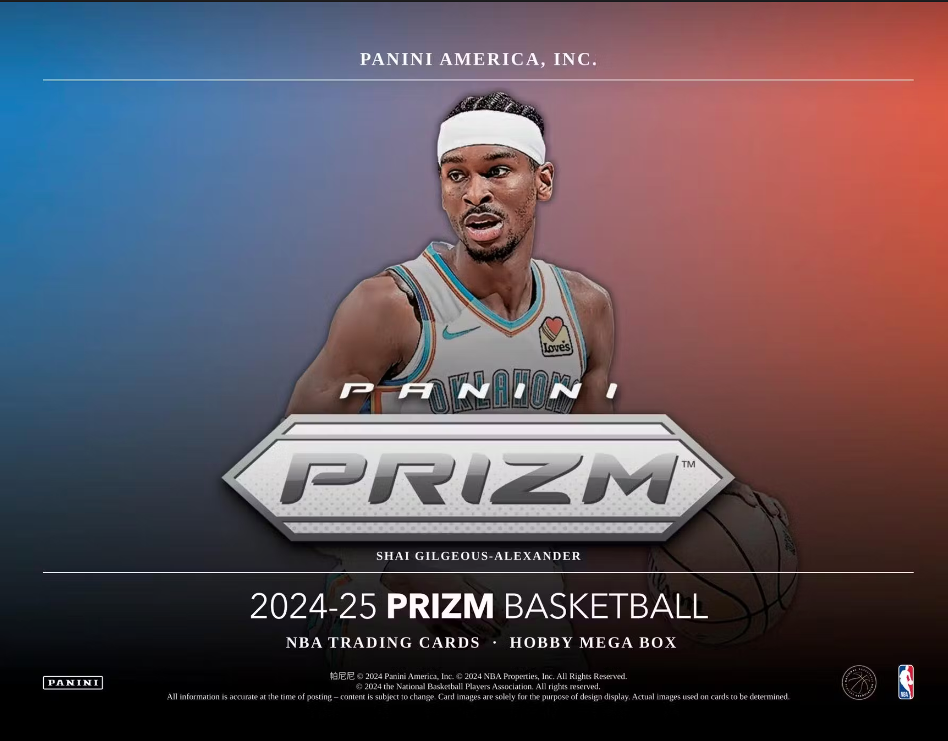 2024/25 Panini Prizm Basketball Hobby Mega Box (Green Ice!)