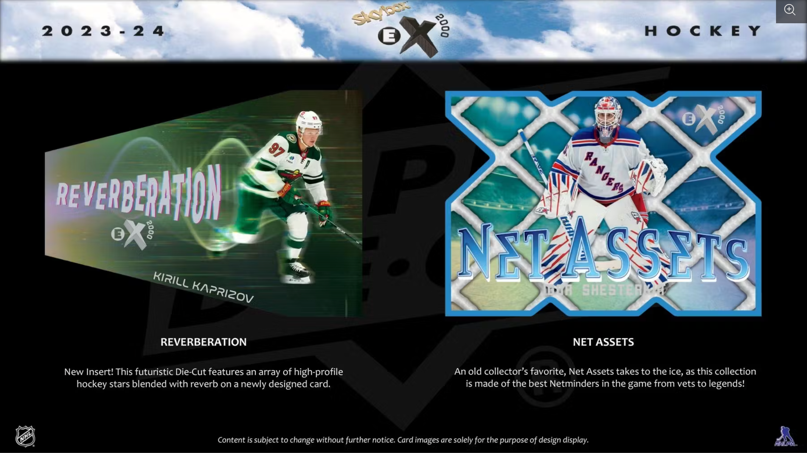 2023/24 Upper Deck Skybox E-X 2000 Hockey Hobby Box