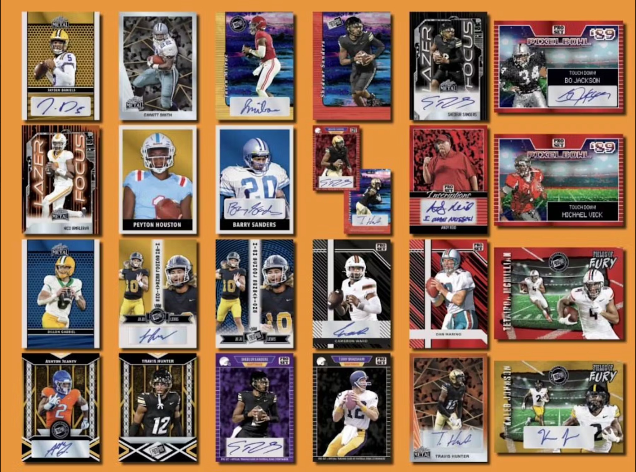 2024 Leaf Collective Football Blaster