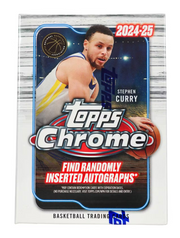 2024/25 Topps Chrome Basketball 8-Pack Blaster Box - 33