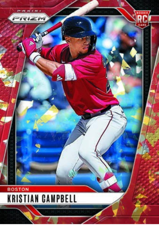 2025 Panini Prizm Baseball 6-Pack Blaster Box Red Ice