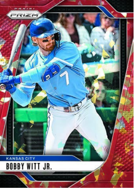 2025 Panini Prizm Baseball 6-Pack Blaster Box Red Ice