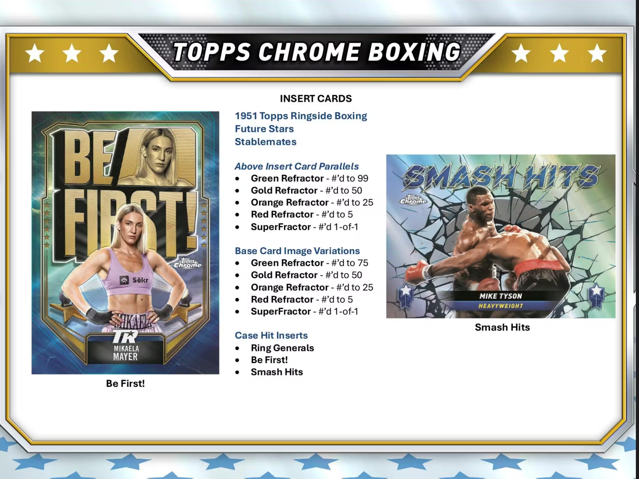 2024 Topps Chrome Boxing Hobby Box