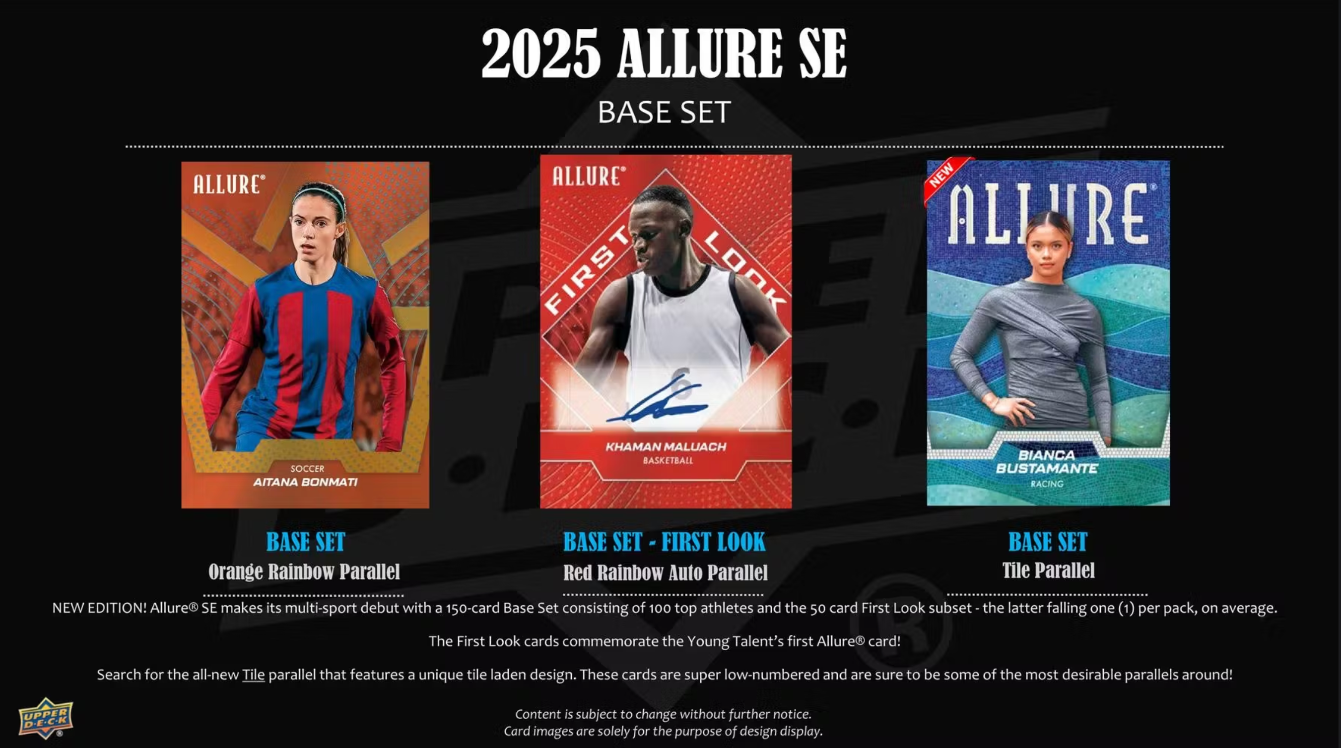 2025 Upper Deck Allure SE Hobby Box