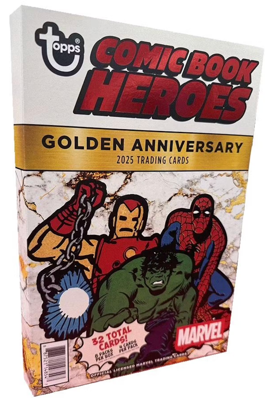 2025 Marvel Comic Book Heroes 1975 Golden Anniversary Hobby Box