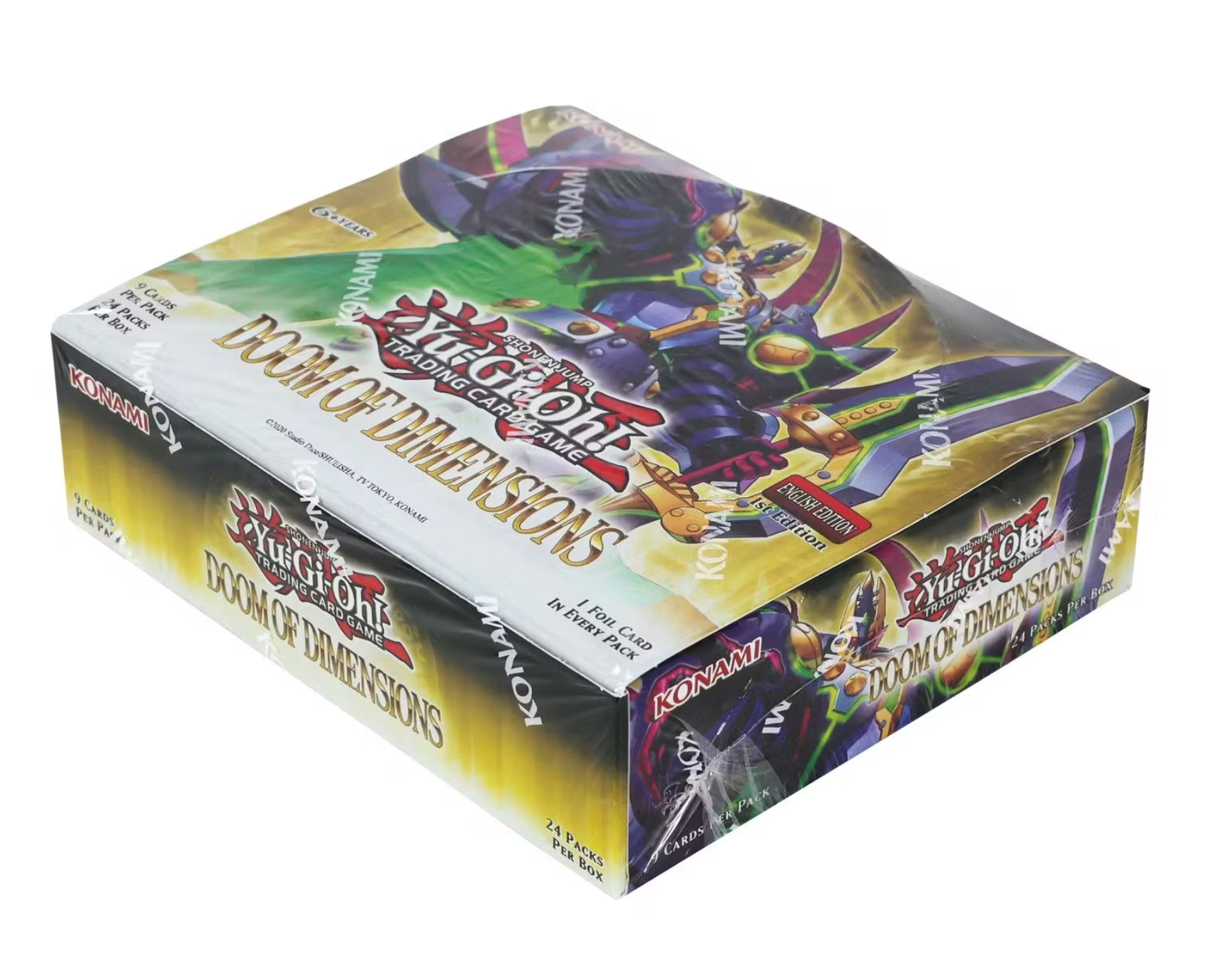 Yu-Gi-Oh Doom of Dimensions Booster Box