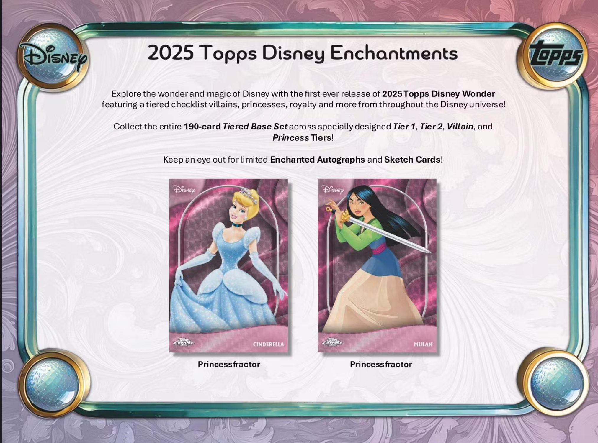 2025 Topps Disney Wonder Mega Box
