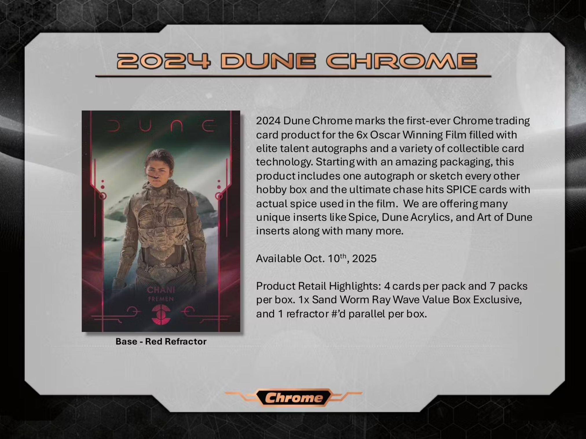 2024 Dune Chrome Hobby Box