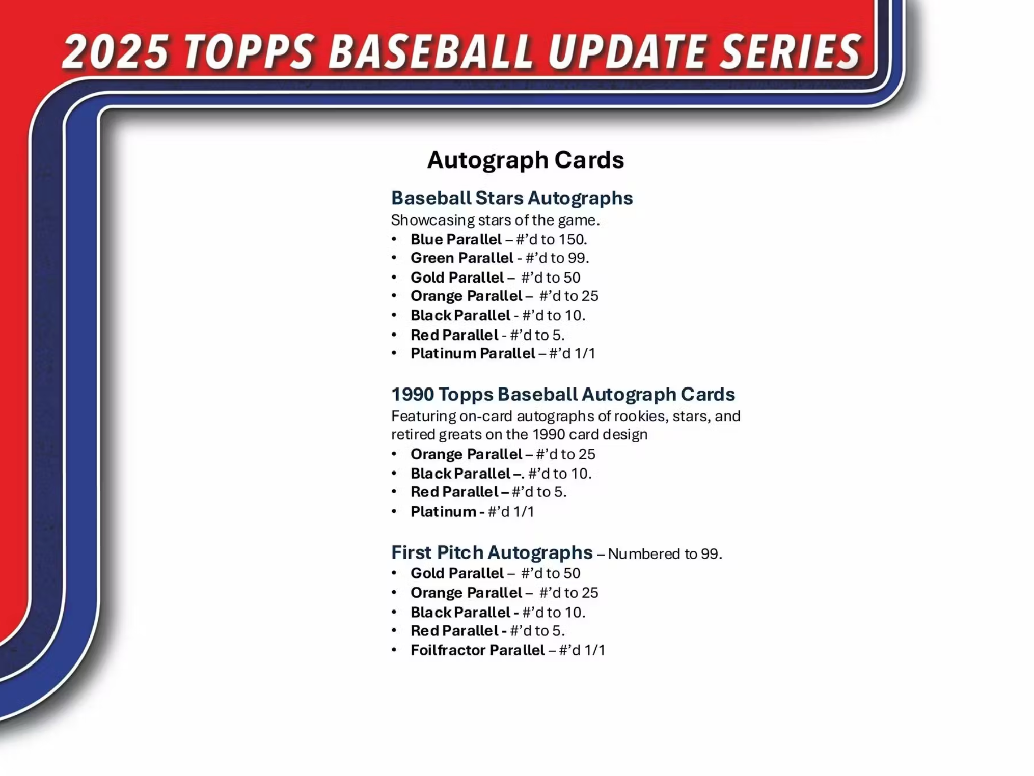 2025 Topps Update Series Baseball Hobby Jumbo Box