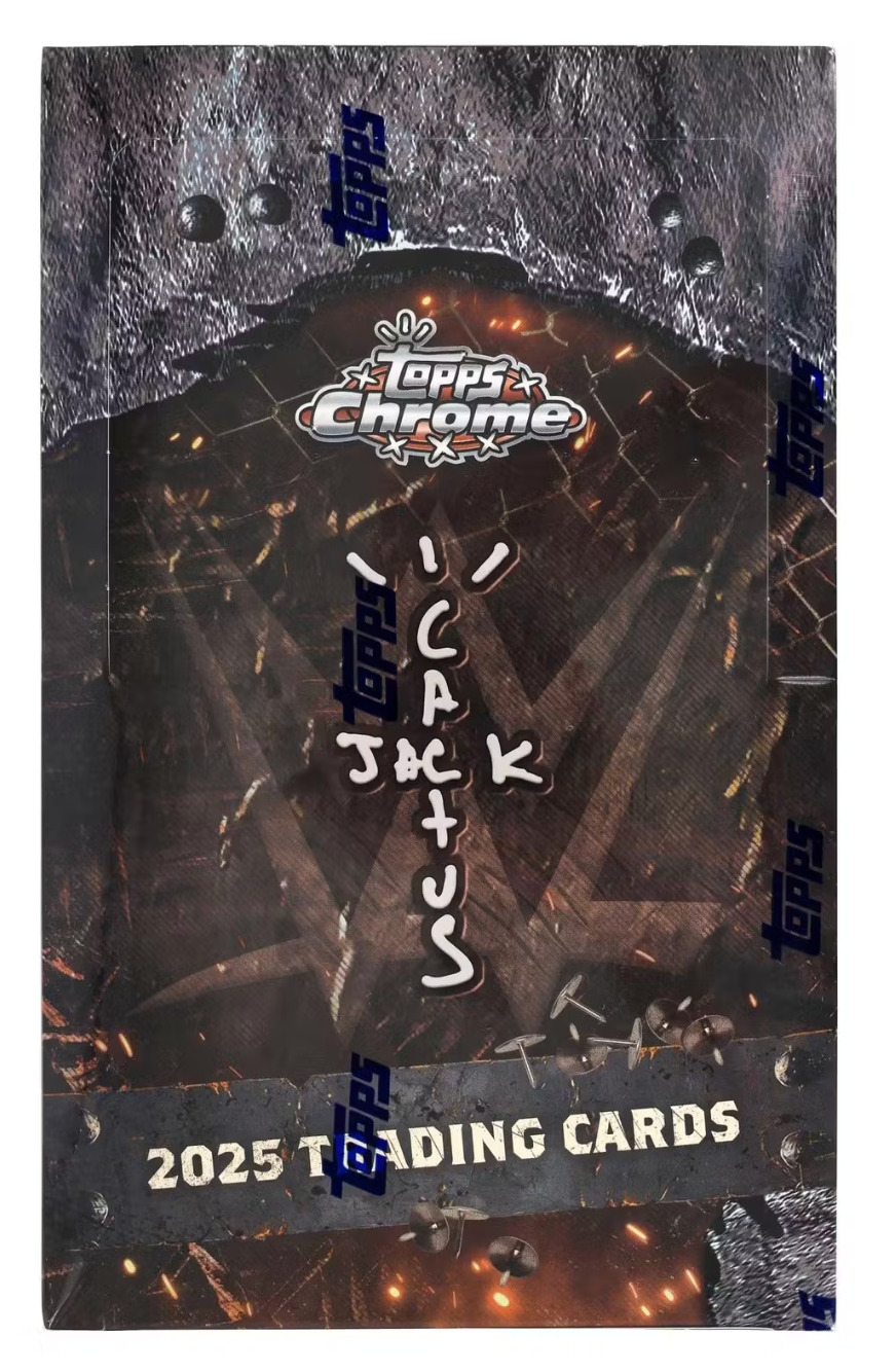 2025 Topps Chrome WWE x Cactus Jack Wrestling Hobby Box