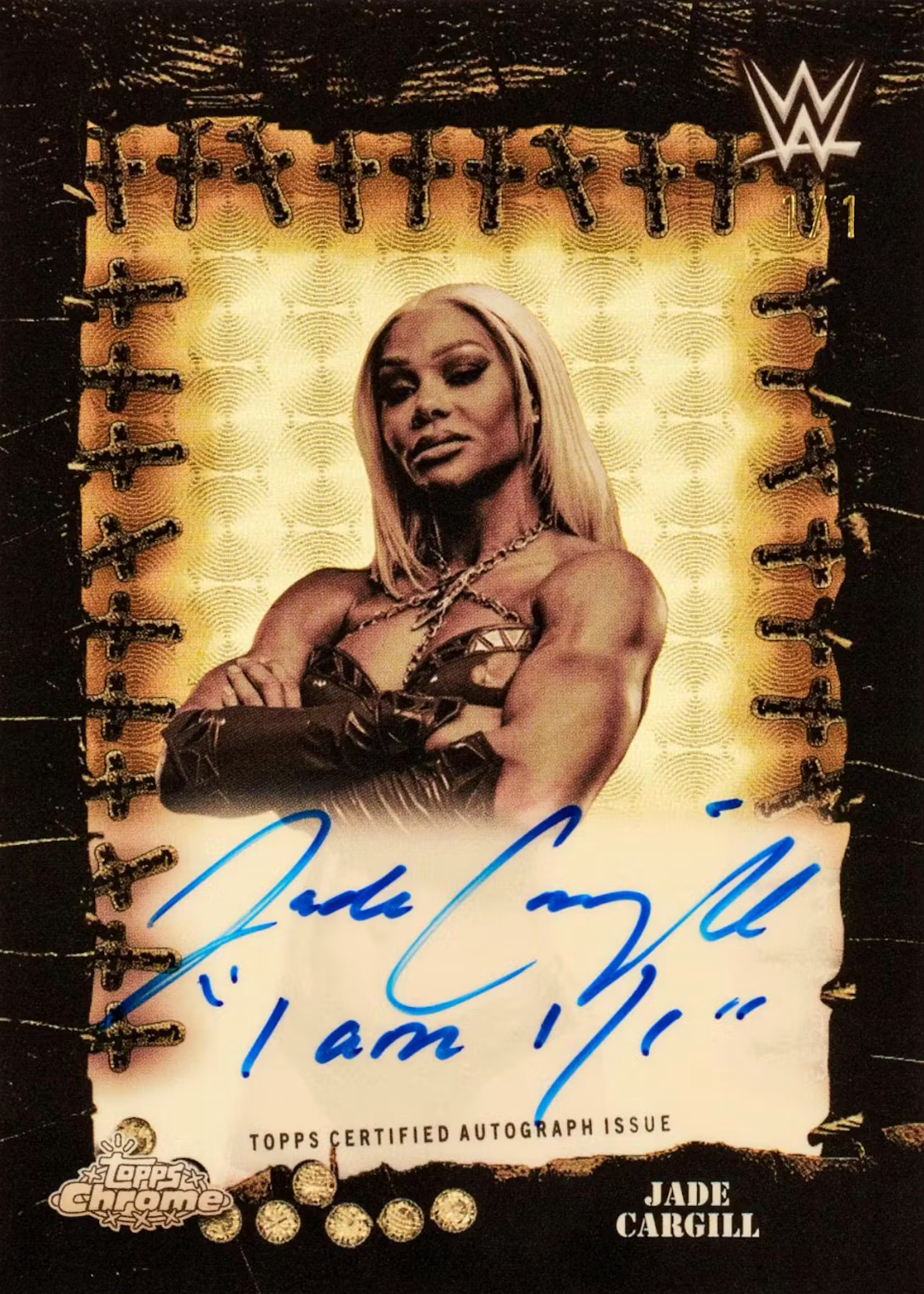 2025 Topps Chrome WWE x Cactus Jack Wrestling Hobby Box