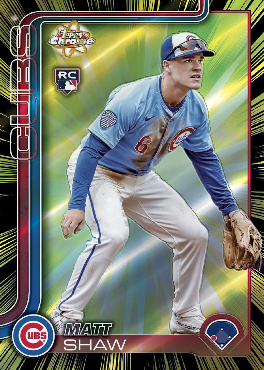 2025 Topps Chrome Update Series Baseball Hobby Jumbo Box