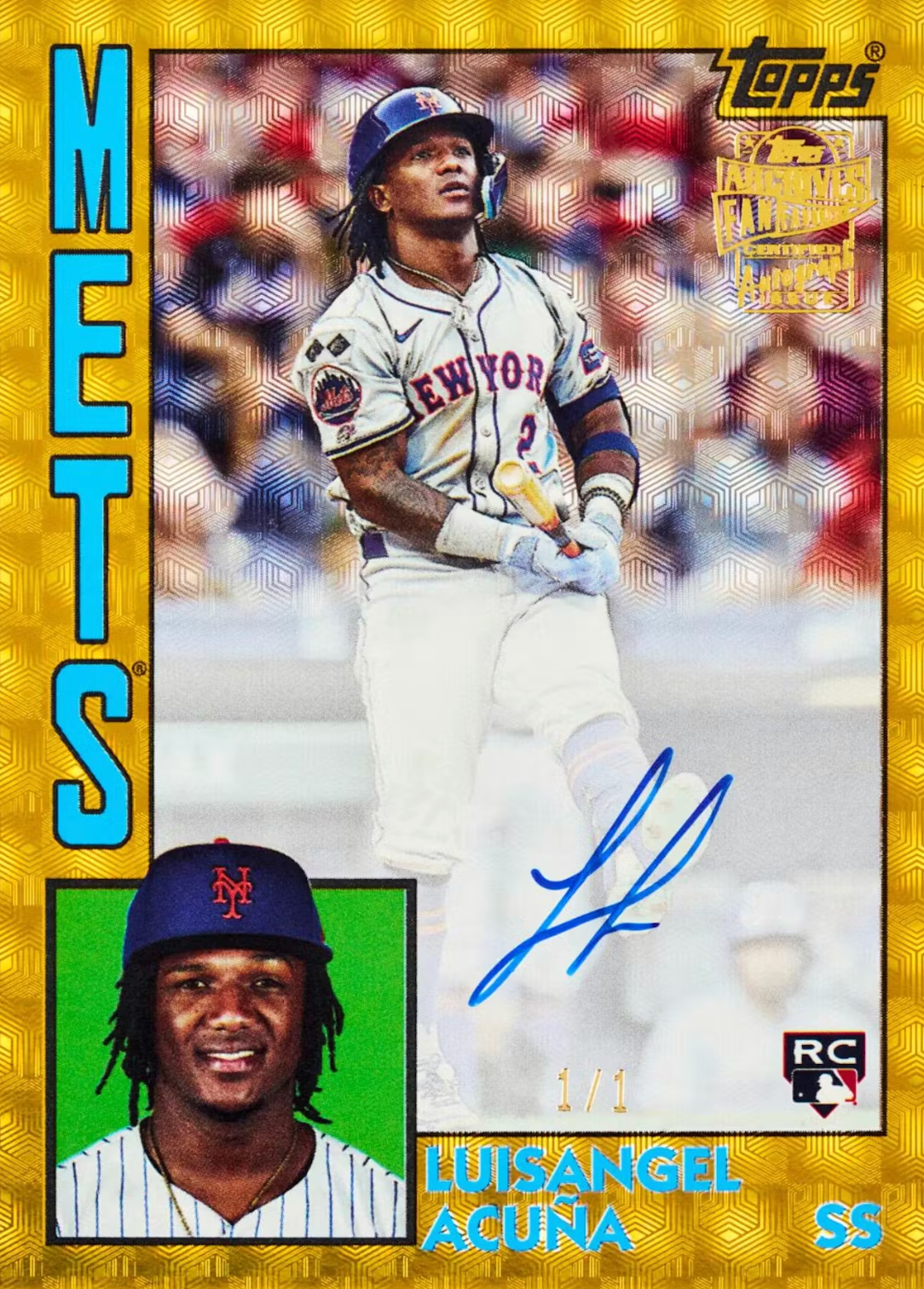 2025 Topps Archives Baseball 7-Pack Blaster Box