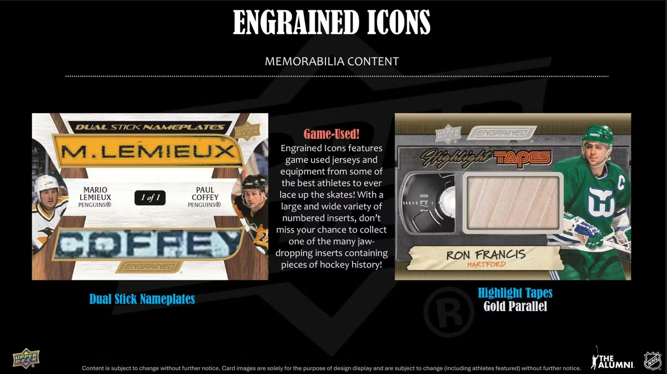 2024/25 Upper Deck Engrained Icons Hockey Hobby Box