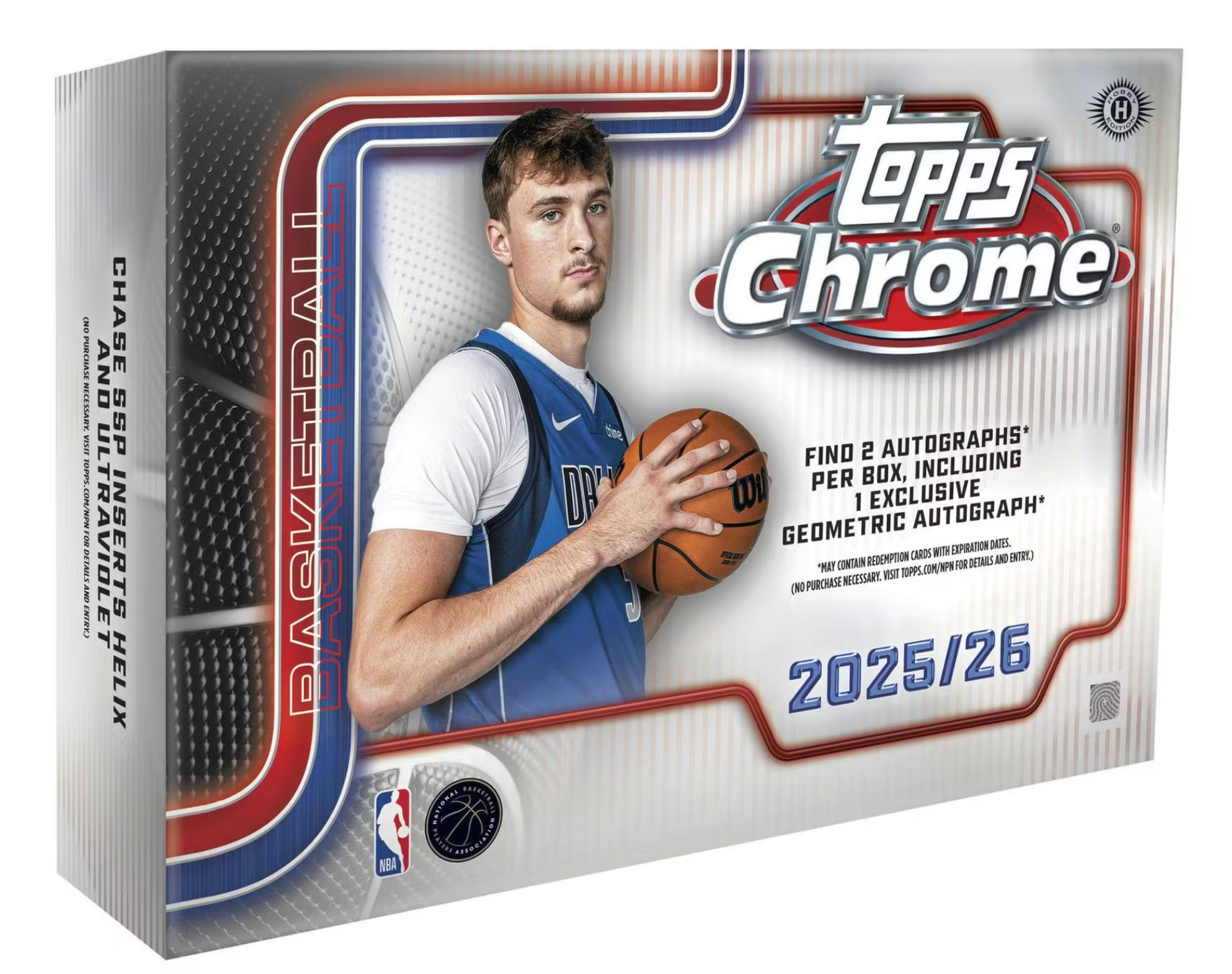 2025/26 Topps Chrome Basketball Delight Box