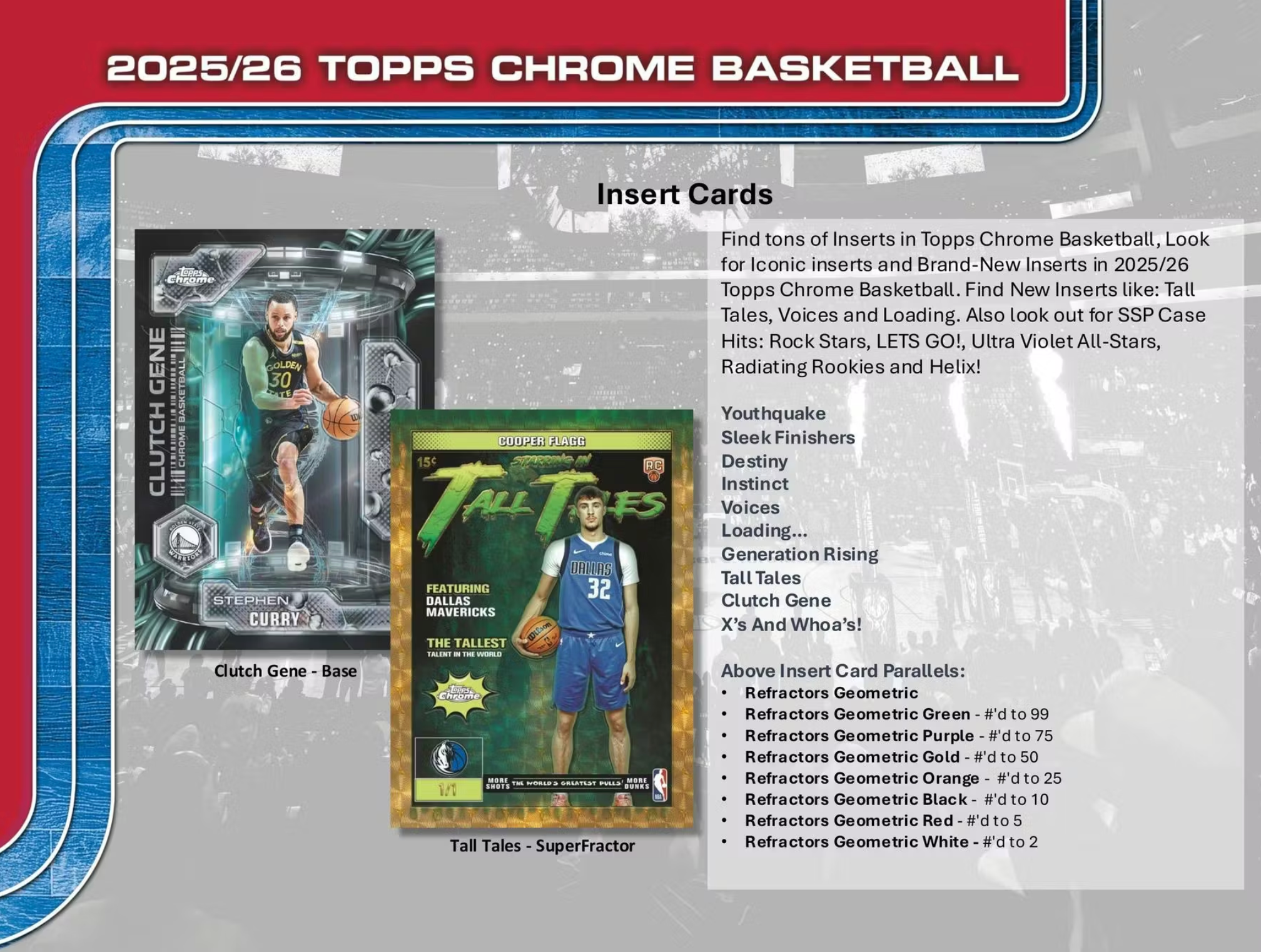 2025/26 Topps Chrome Basketball Delight Box
