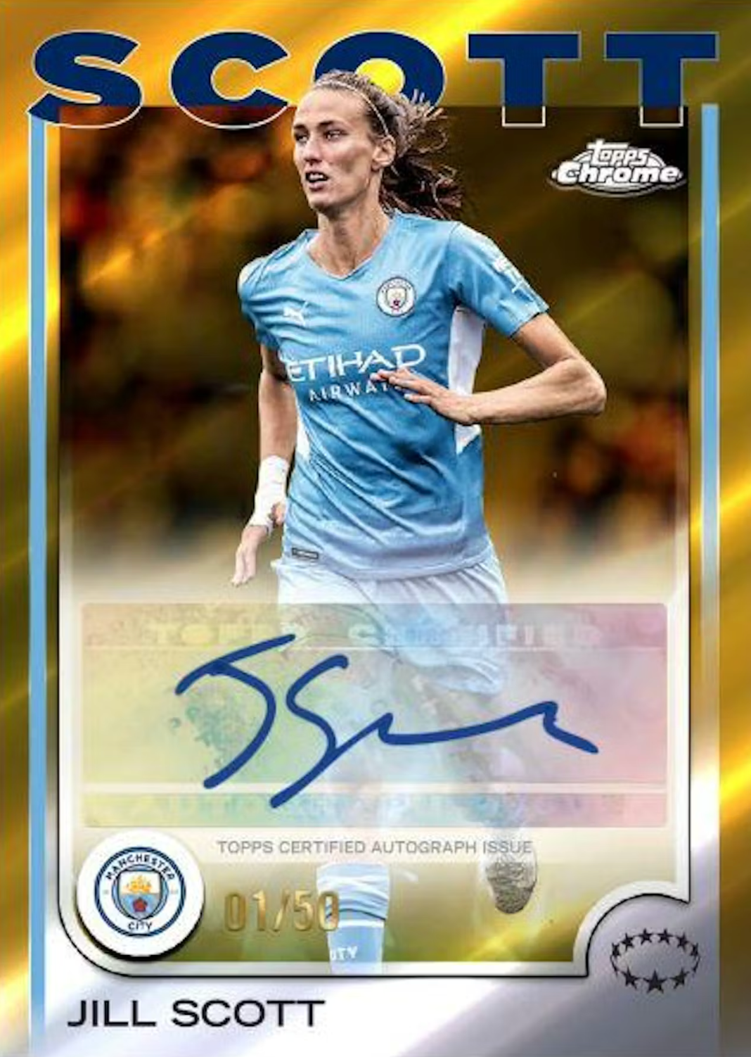 2024/25 Topps Chrome UEFA Women's C.L. Soccer Hobby Box