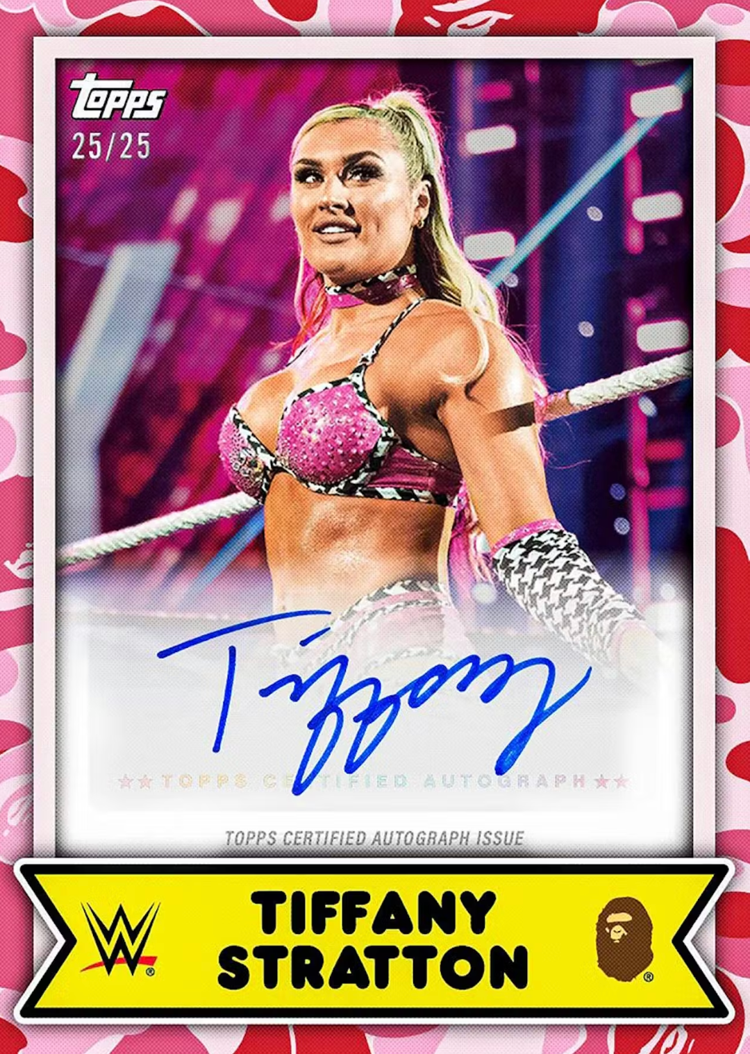 2025 Topps WWE x BAPE Wrestling Box
