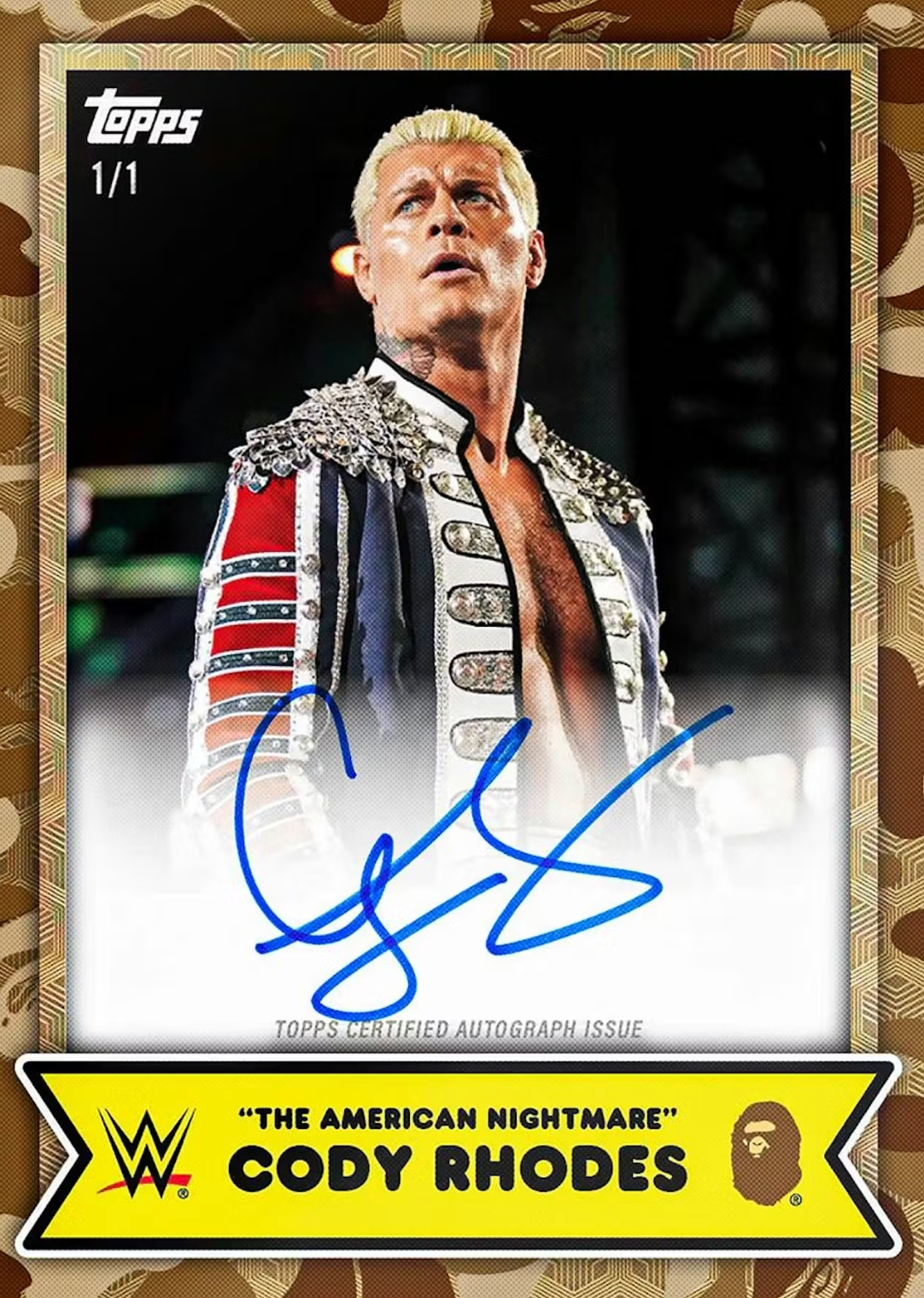 2025 Topps WWE x BAPE Wrestling Box