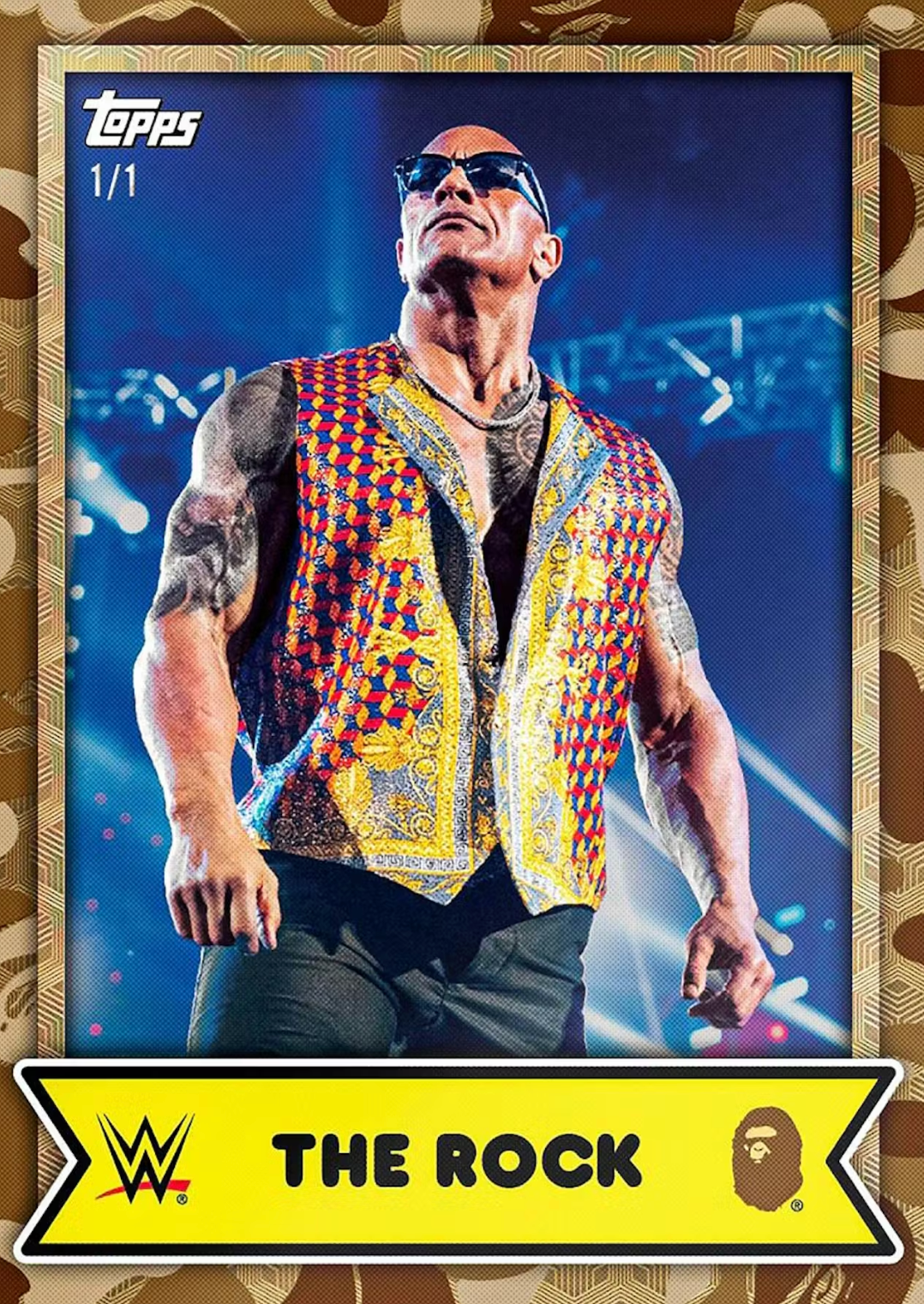 2025 Topps WWE x BAPE Wrestling Box