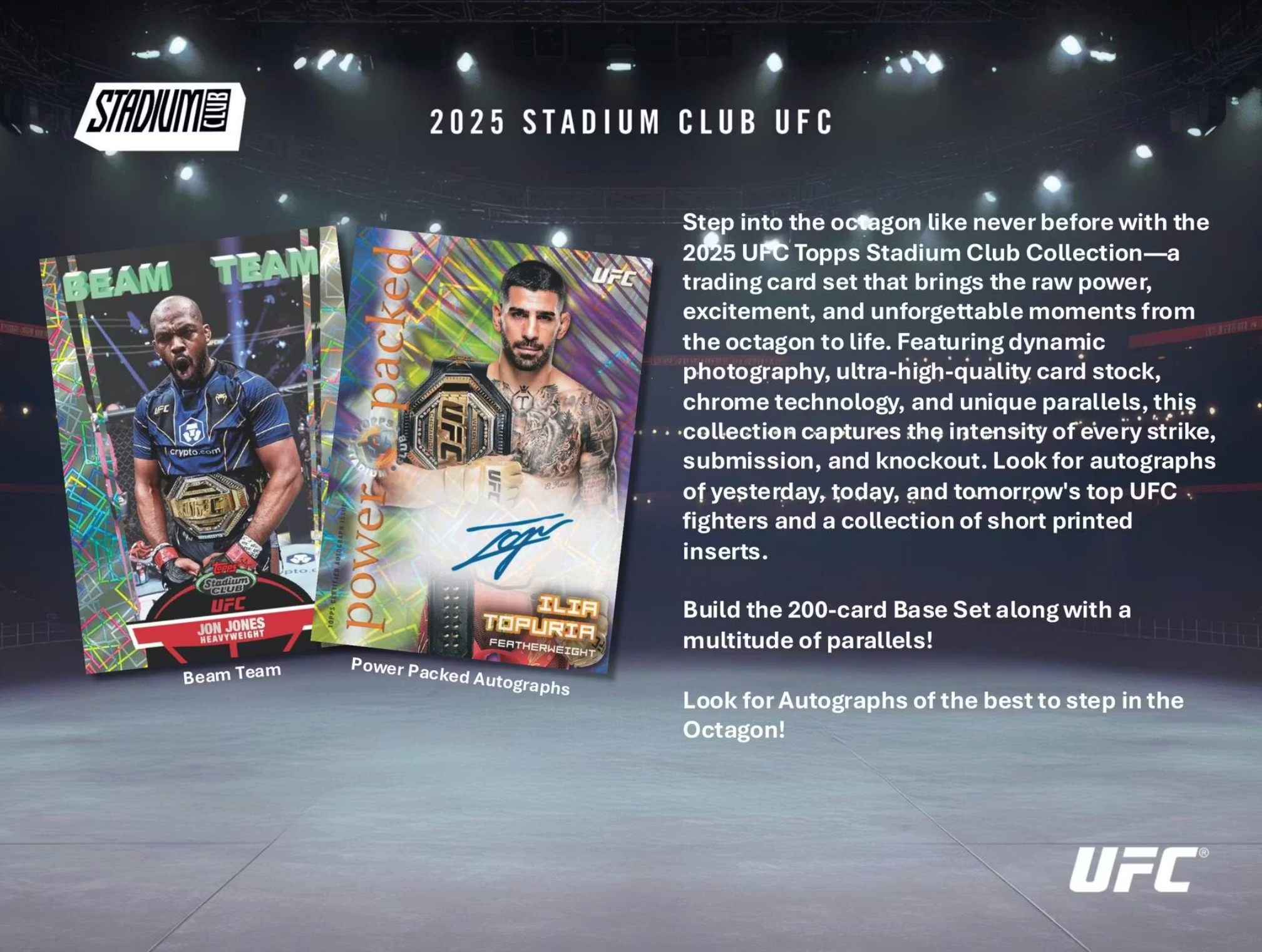 2025 Topps Stadium Club UFC Mega Box