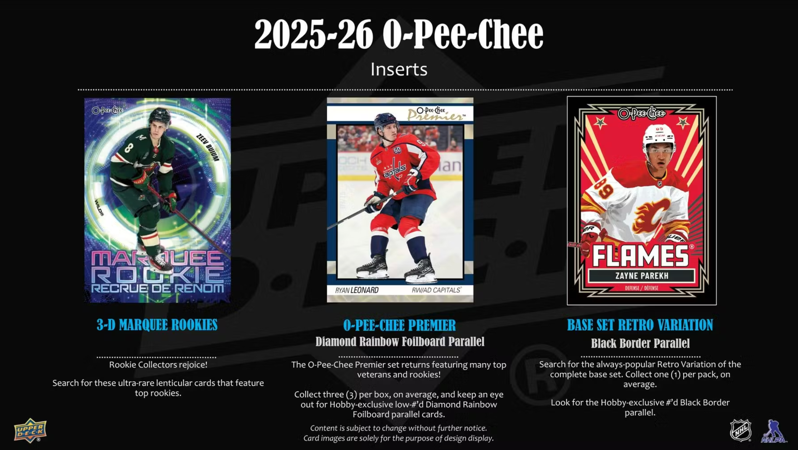 2025/26 Upper Deck O-Pee-Chee Hockey Hobby Box