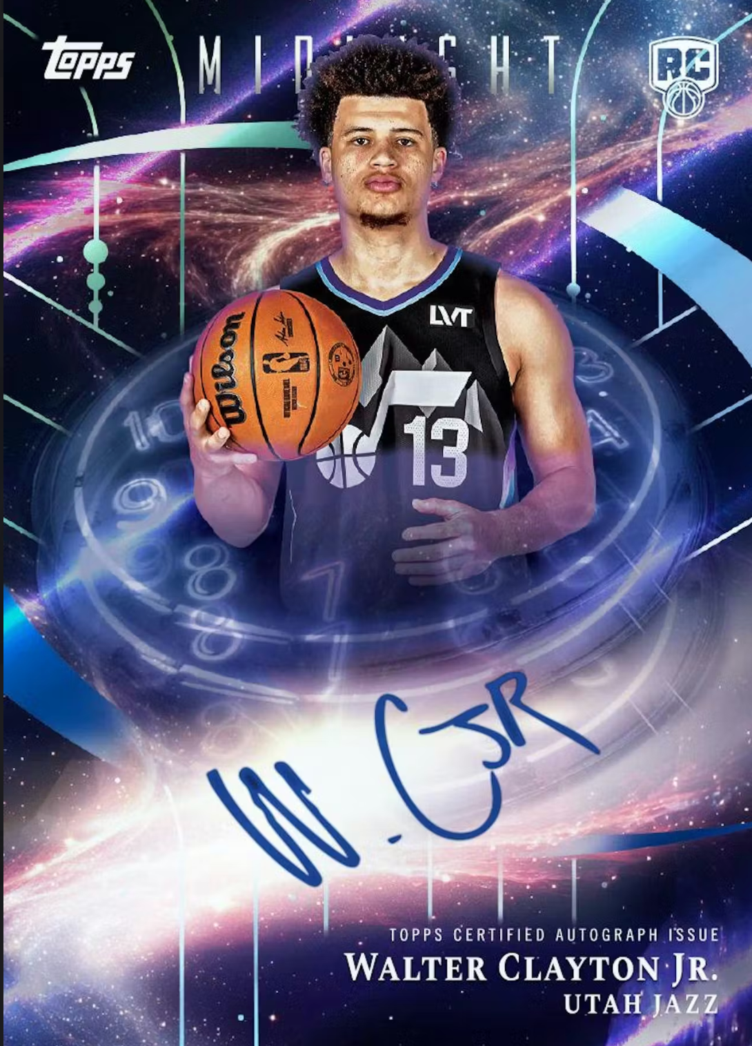 2025/26 Topps Midnight Basketball Hobby Box