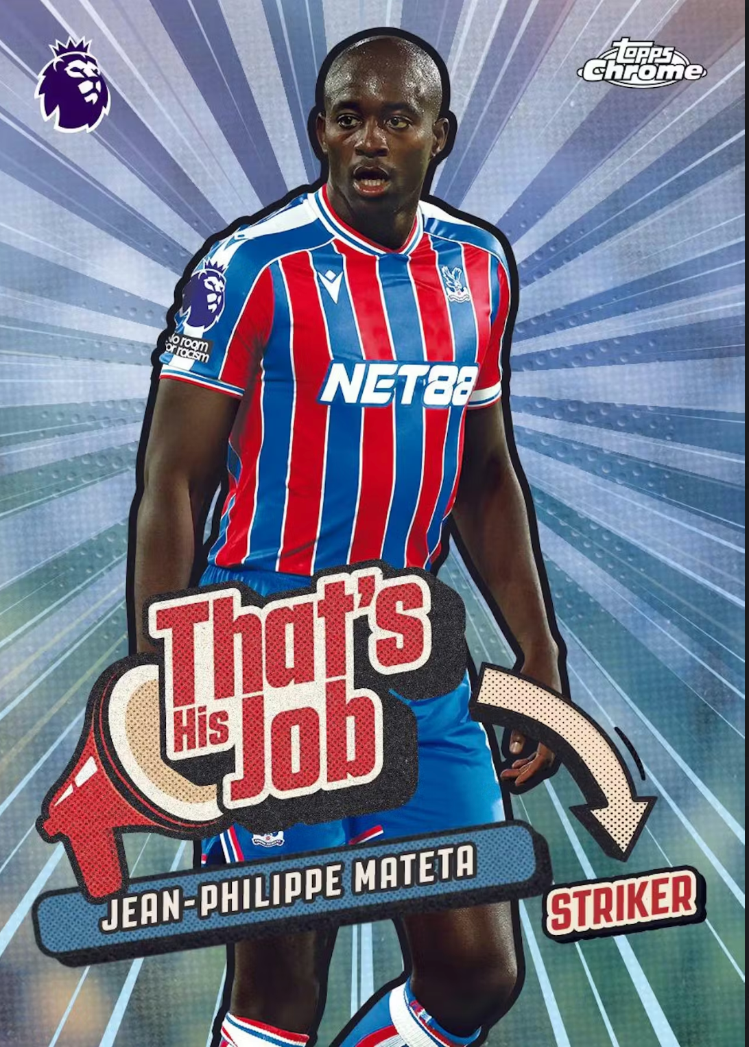 2026 Topps Chrome Premier League EPL Soccer Hobby Box