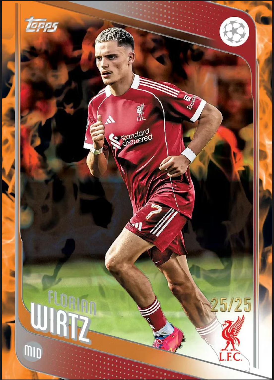 2025/26 Topps UEFA Club Competitions Soccer 7-Pack Blaster Box
