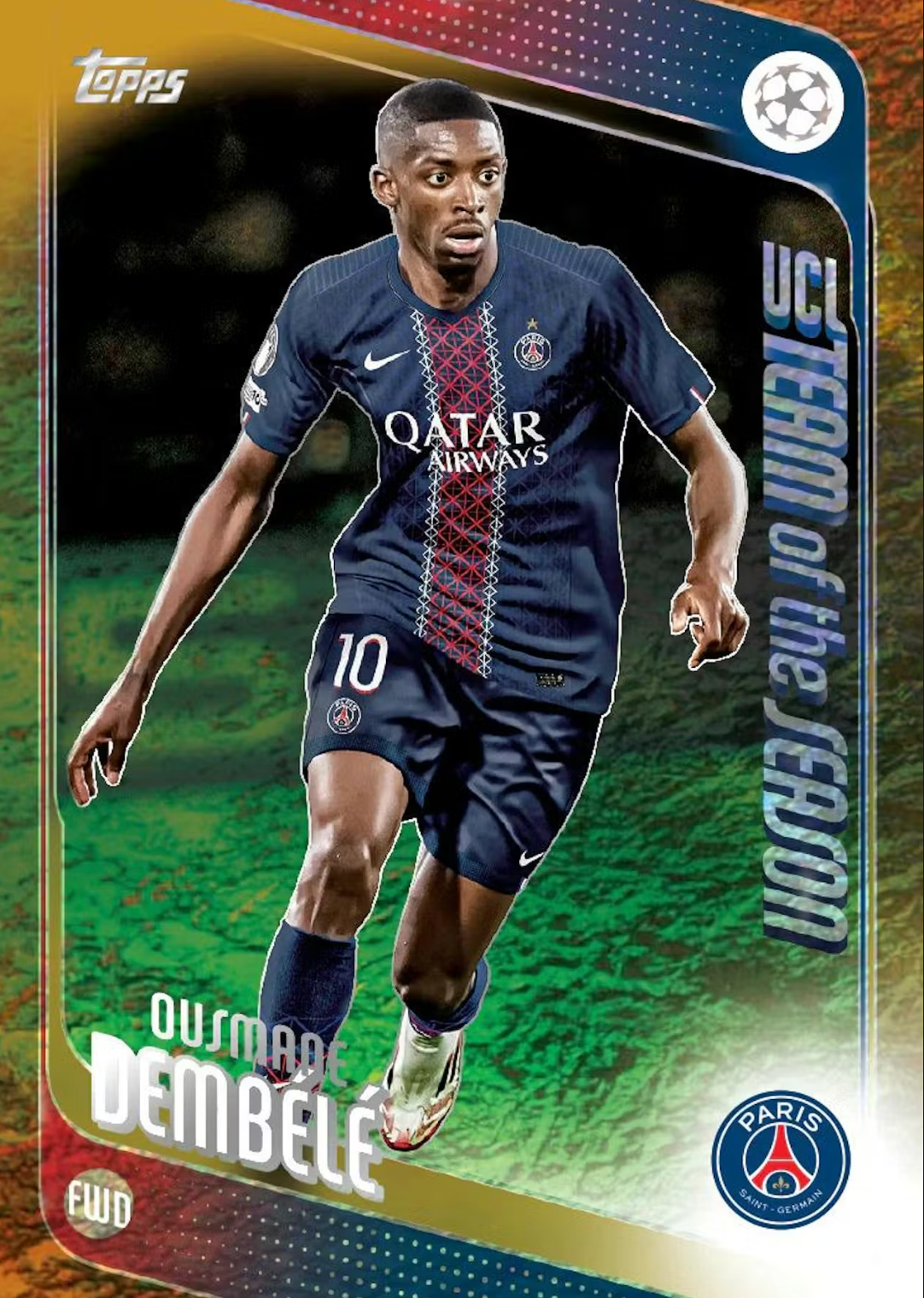 2025/26 Topps UEFA Club Competitions Soccer 7-Pack Blaster Box