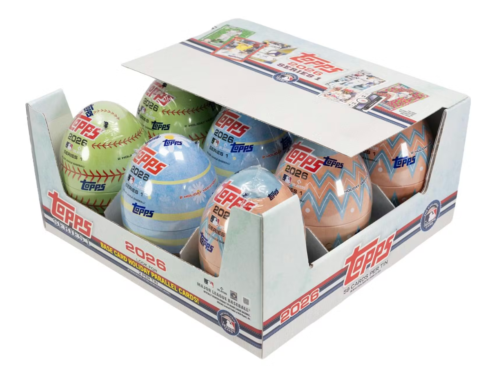 2026 Topps Series 1 Baseball 9-Tin Box