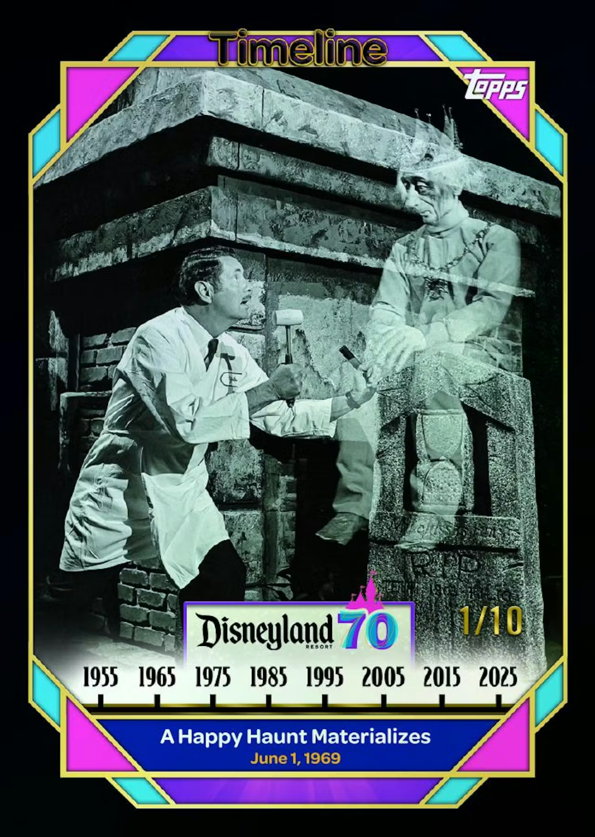 2025 Topps Disneyland 70th Anniversary 7-Pack Blaster