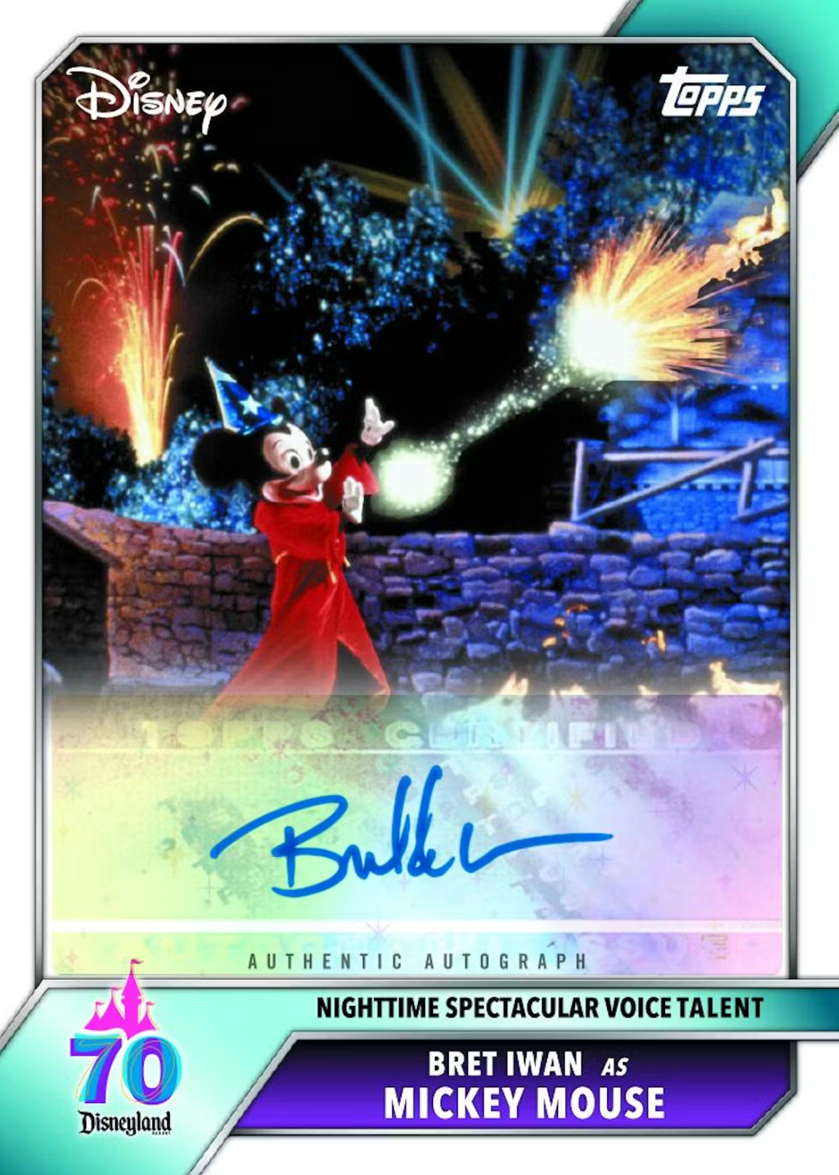2025 Topps Disneyland 70th Anniversary 7-Pack Blaster