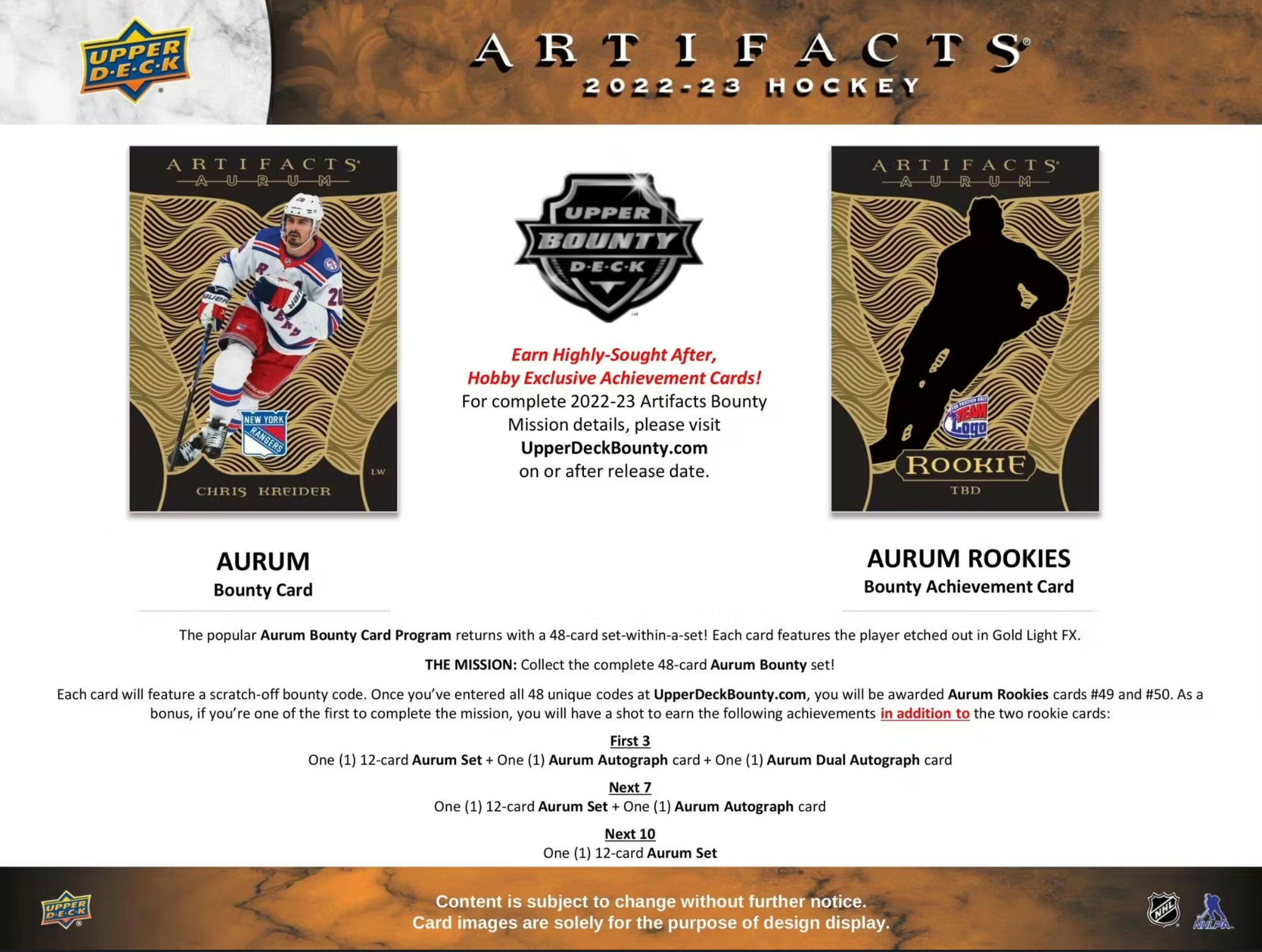 2022/23 Upper Deck Artifacts Hockey Hobby Box