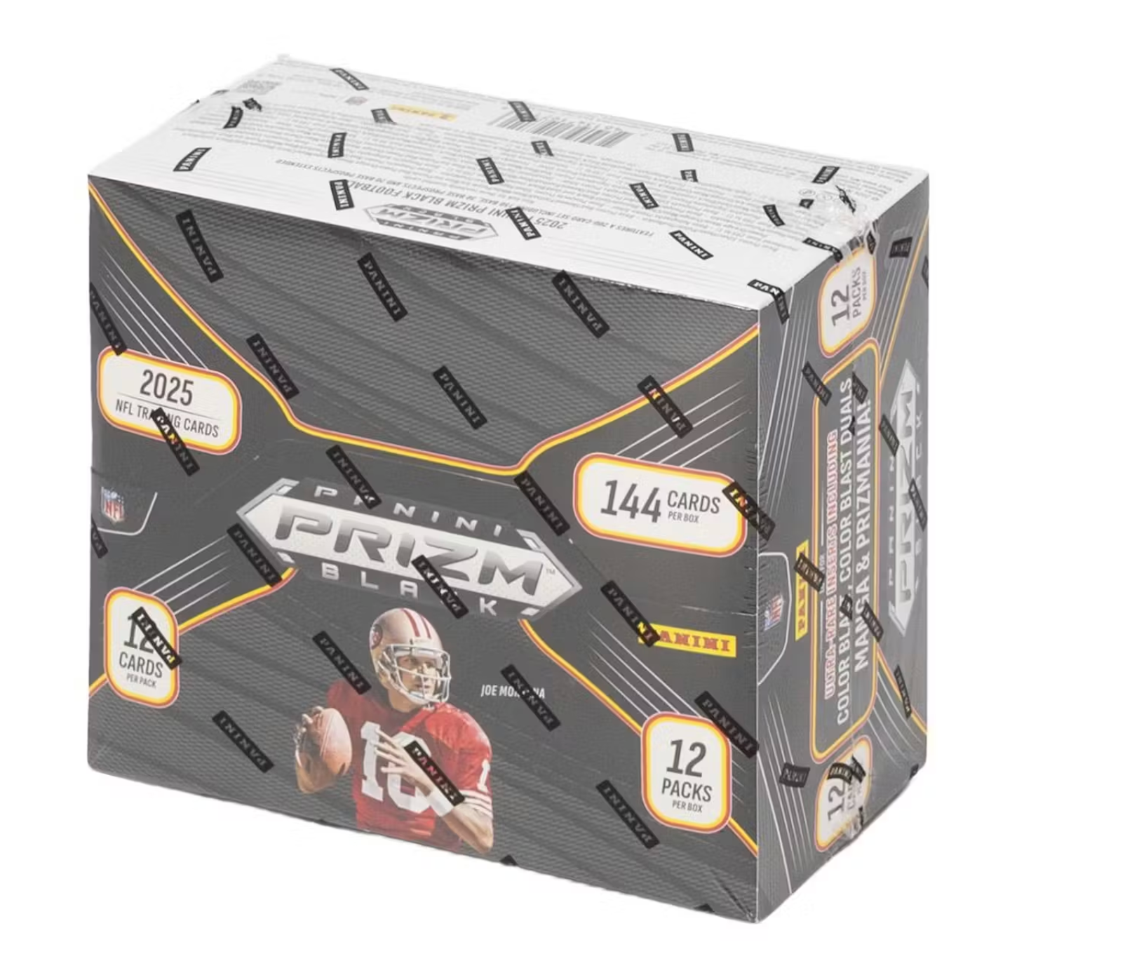 2025 Panini Prizm Black Football Hobby Box