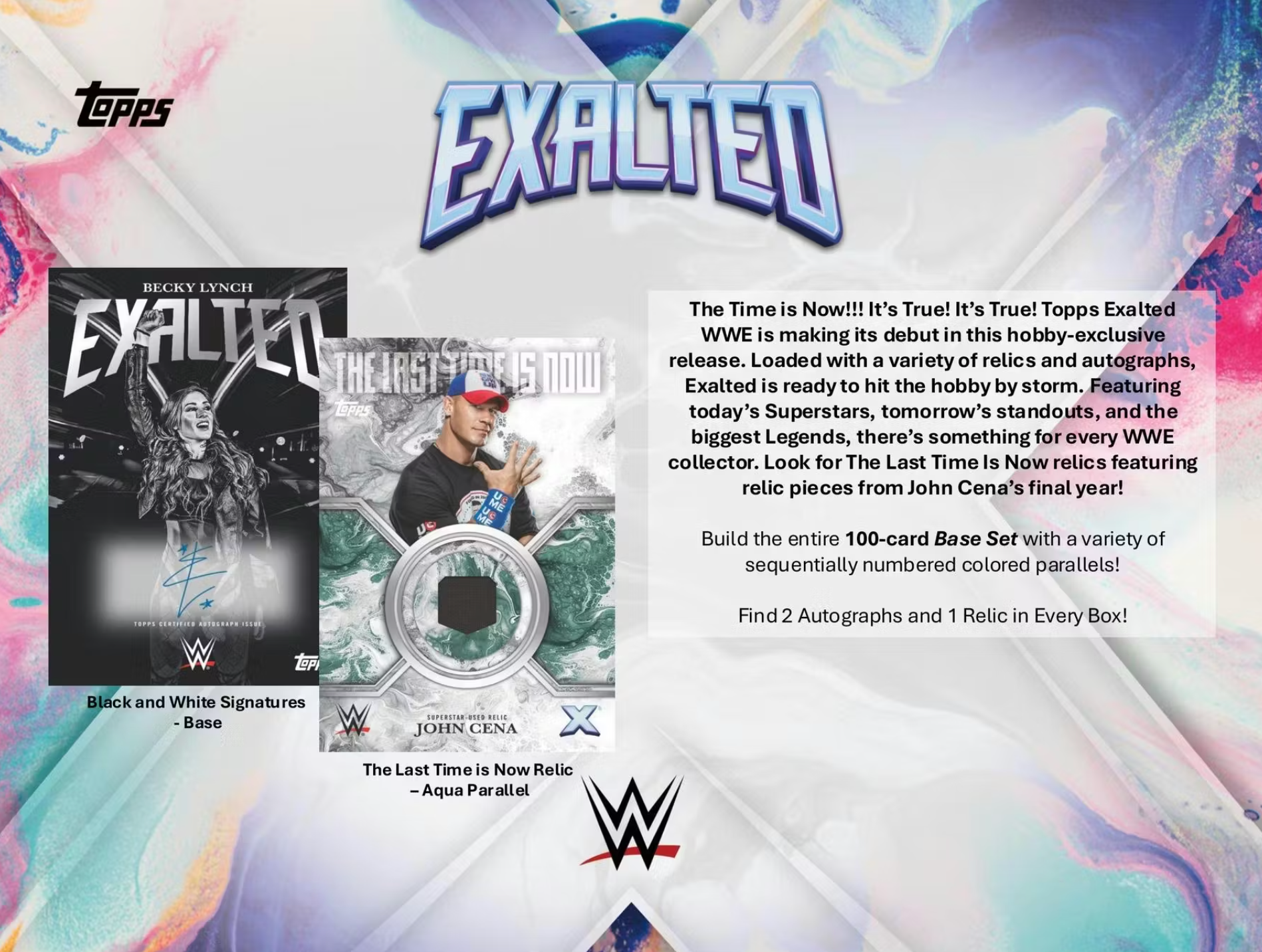 2025 Topps WWE Exalted Wrestling Hobby Box