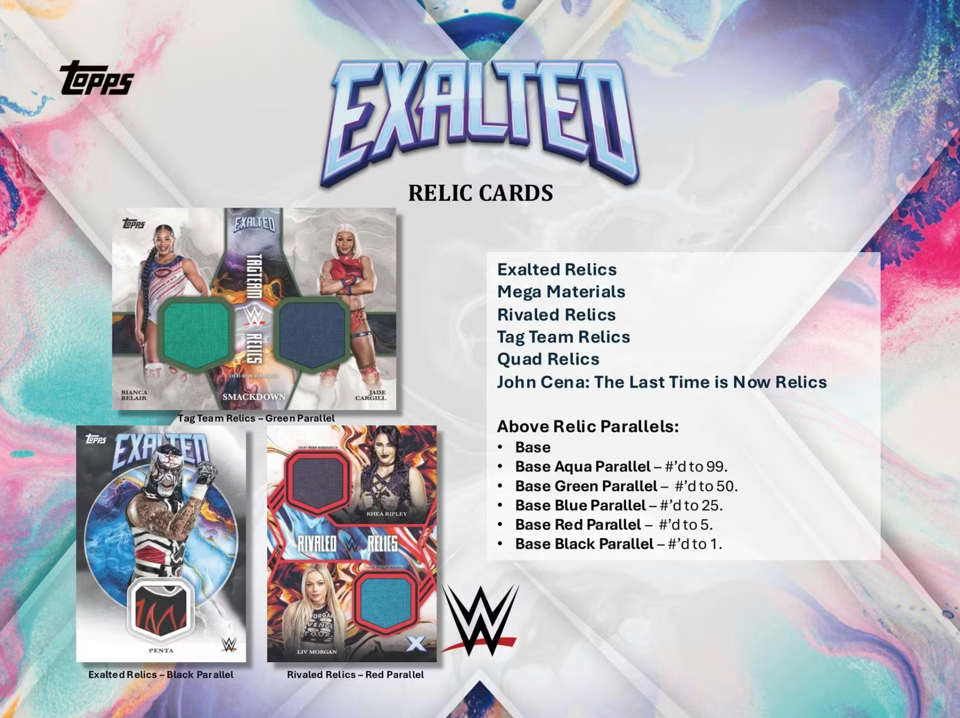 2025 Topps WWE Exalted Wrestling Hobby Box